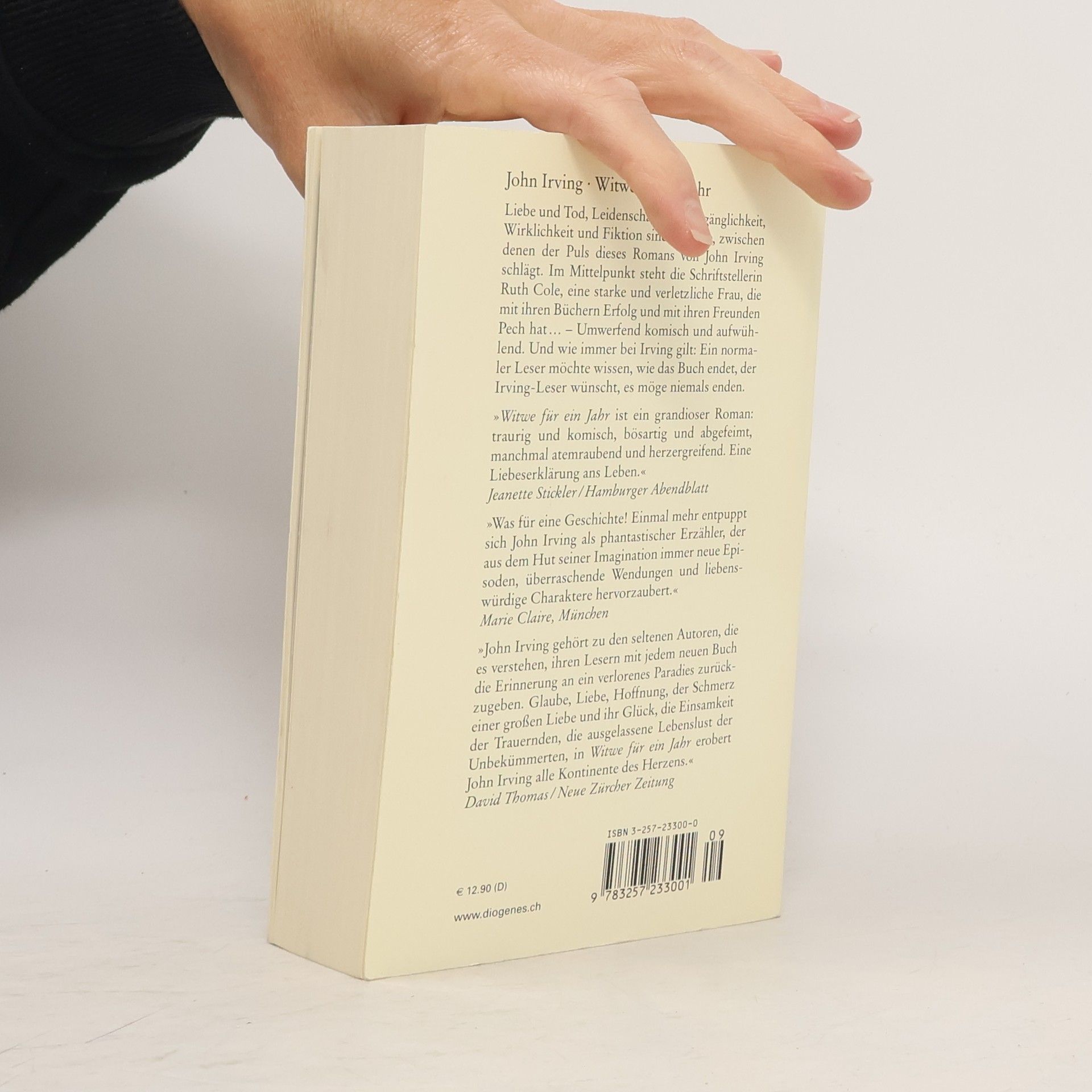 John Irving Witwe für ein Jahr