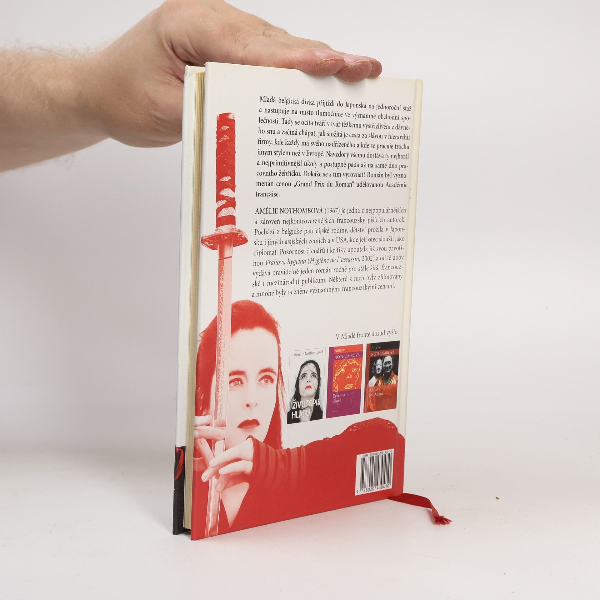 Amélie Nothomb Strach a chvění