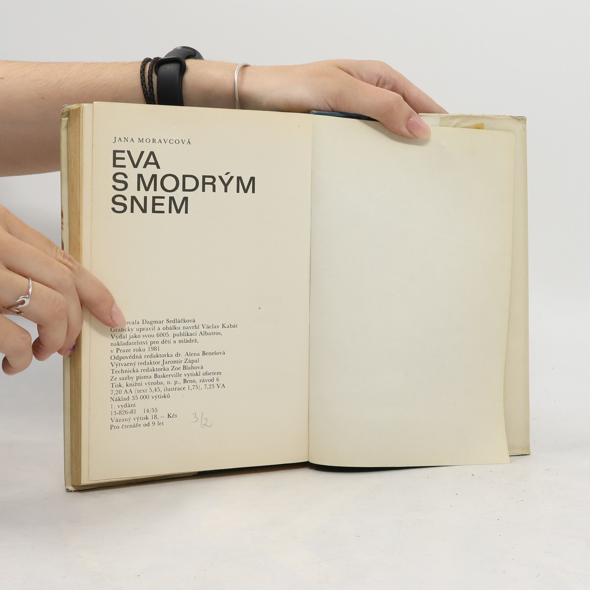 Moravcová Jana Eva s modrým snem