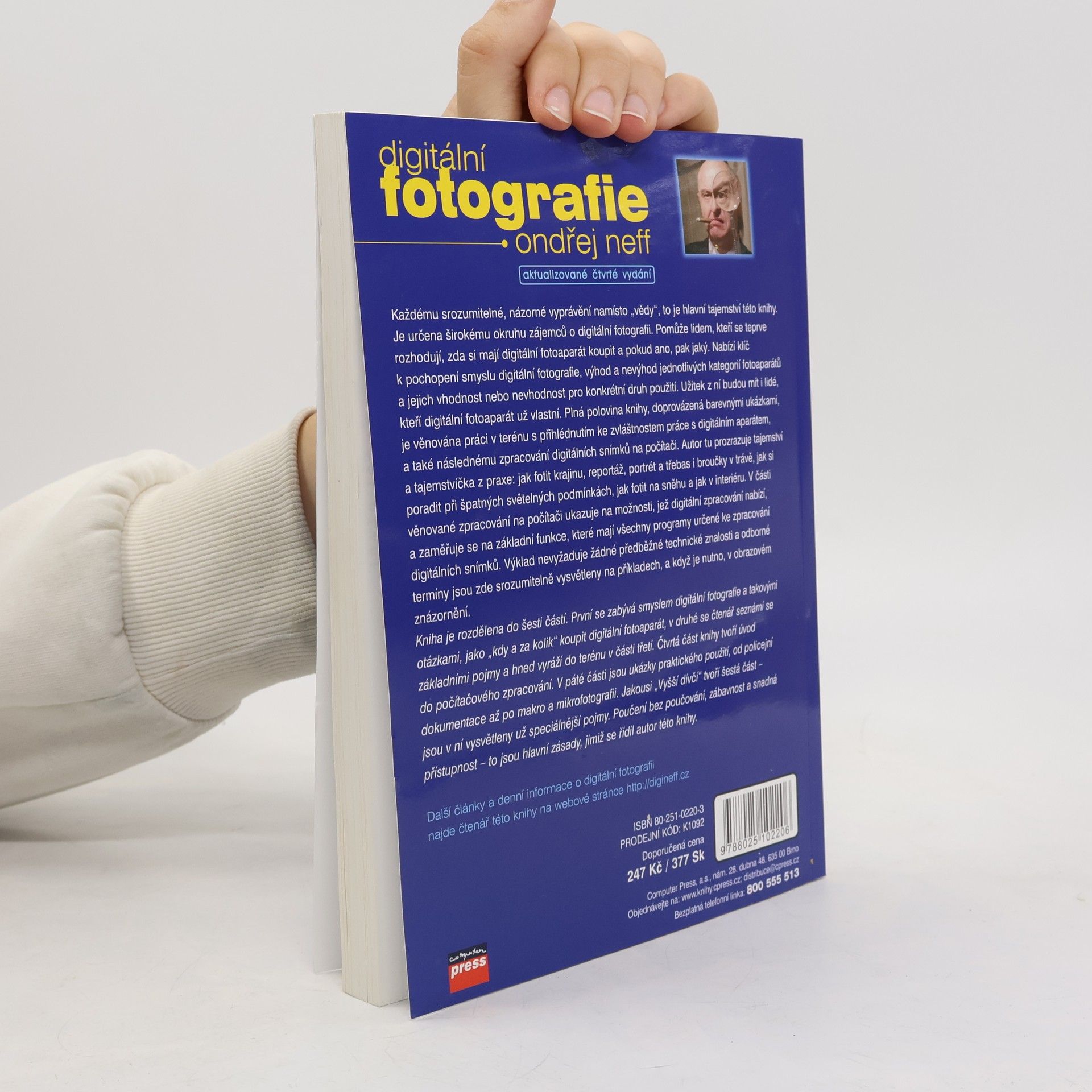 Ondřej Neff Tajná kniha digitální fotografie