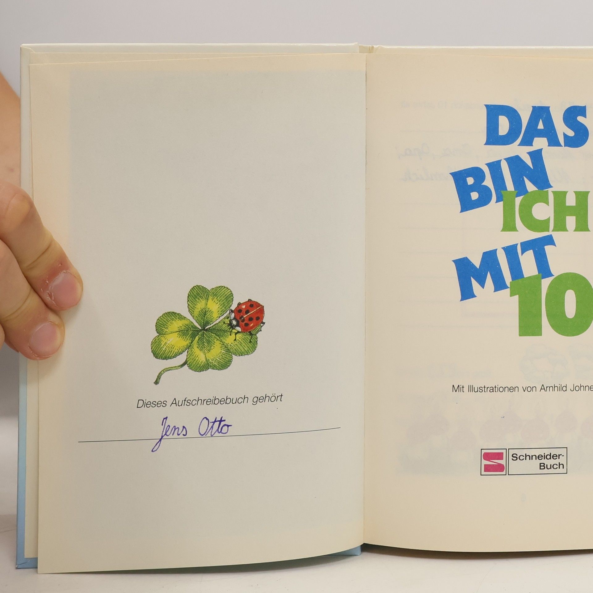 Das bin ich mit zehn