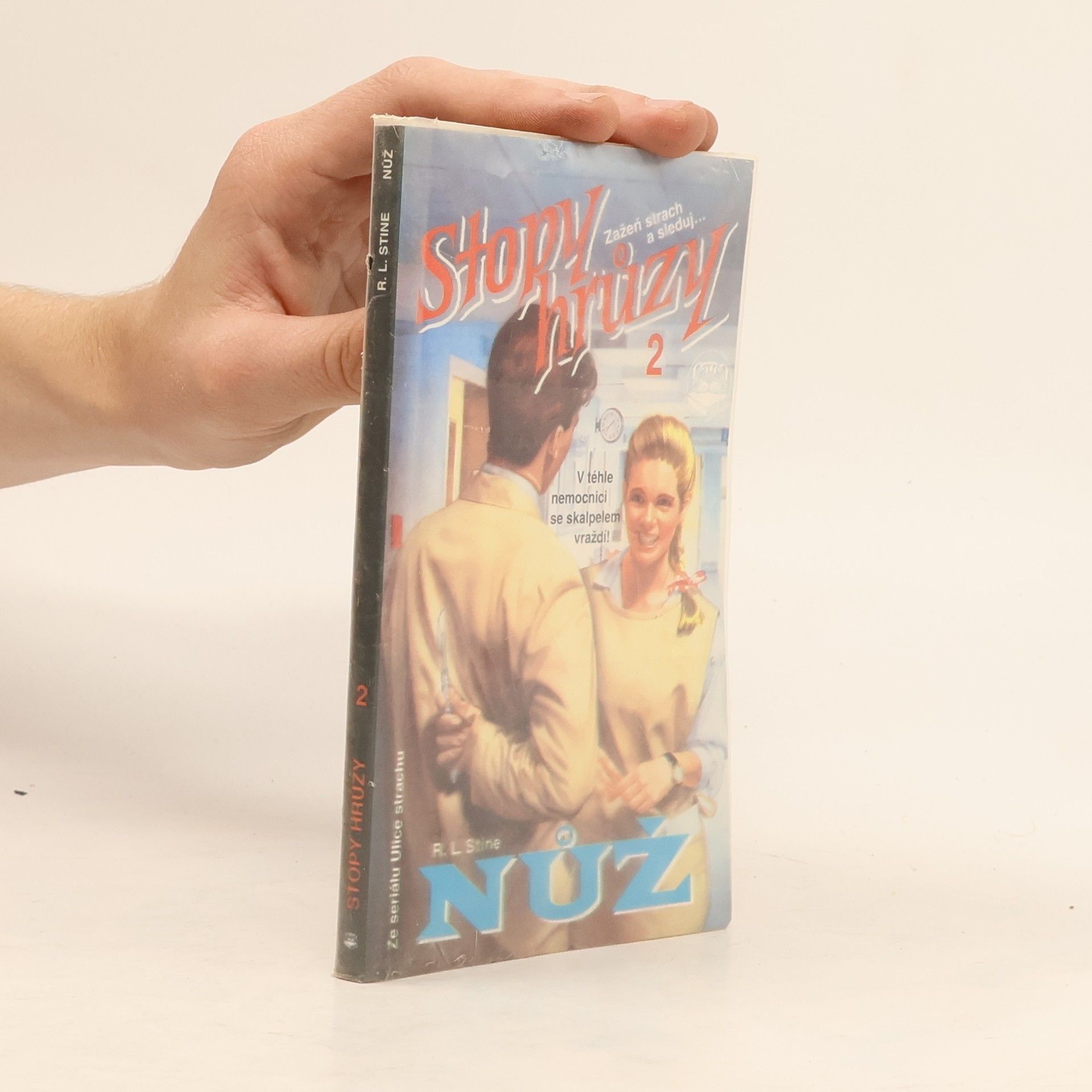 R. L. Stine Nůž. Stopy hrůzy 2