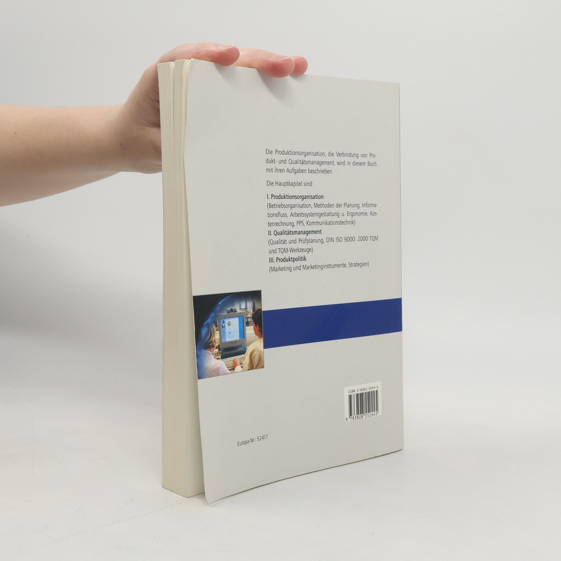 Albrecht Baumann Produktionsorganisation mit Qualitätsmanagement und Produktpolitik