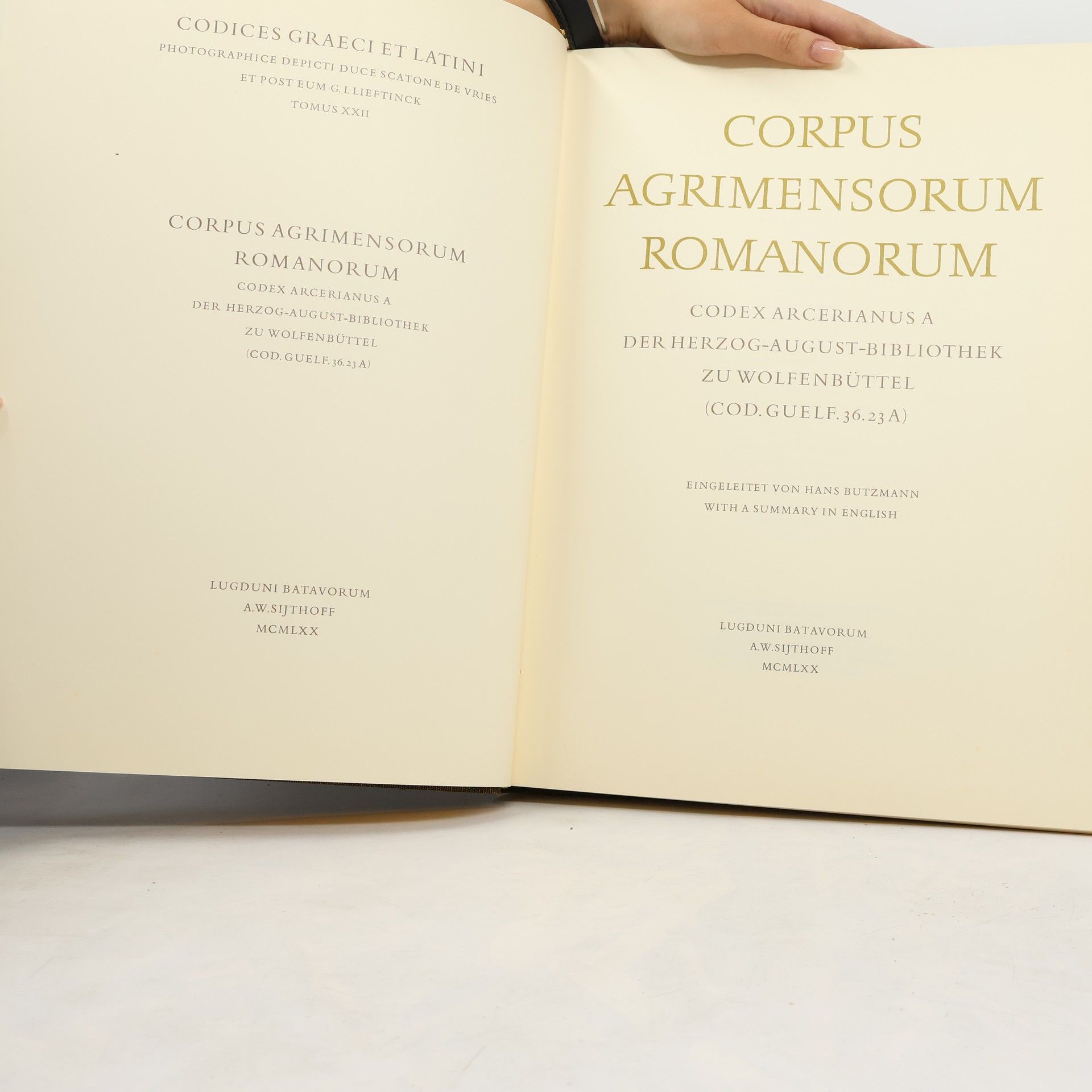 Kolektiv autorů Corpus agrimensorum Romanorum