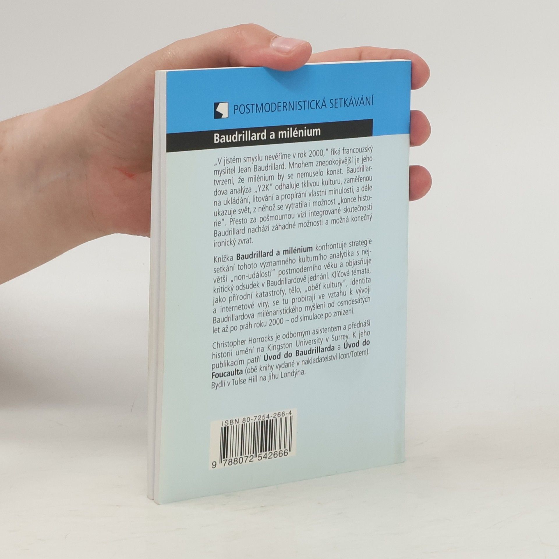 Chris Horrocks Baudrillard a milénium