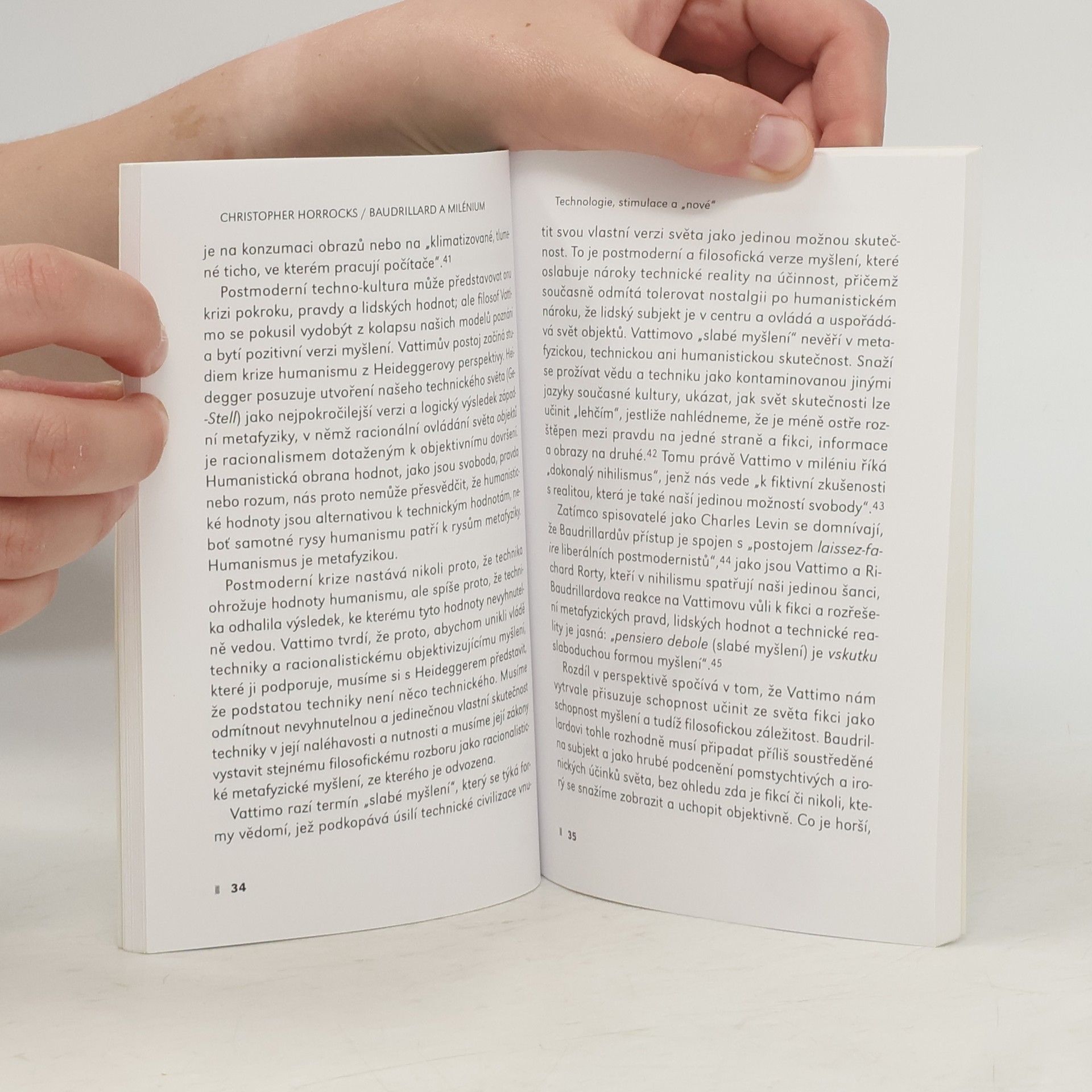 Chris Horrocks Baudrillard a milénium