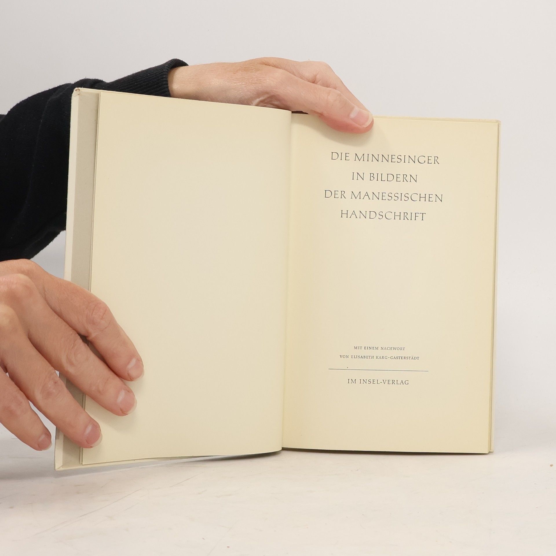 Autorenkollektiv Die Minnesinger in Bildern der Manessischen Handschrift