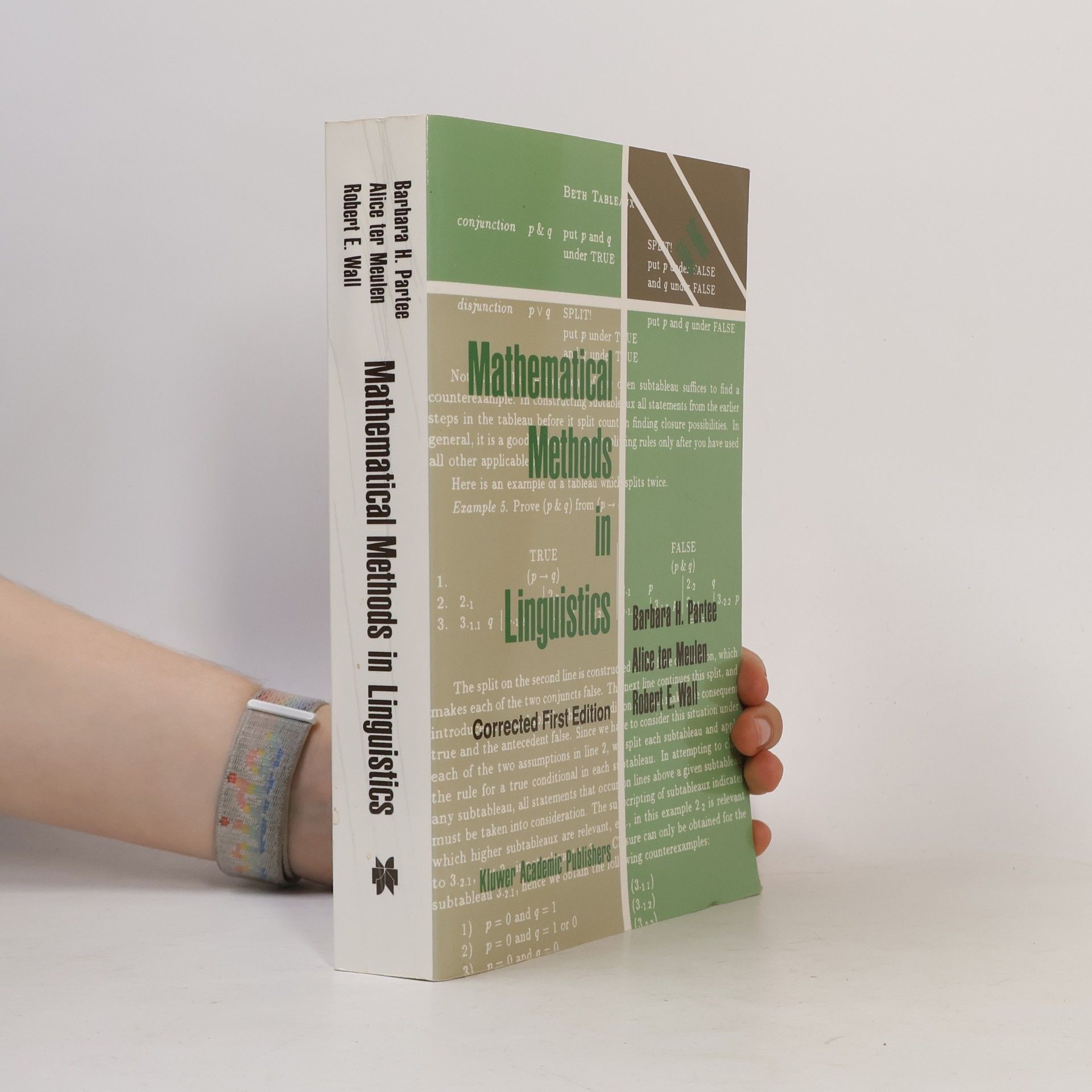 Barbara H. Partee Studies in Linguistics and Philosophy - 30: Mathematical Methods in Linguistics