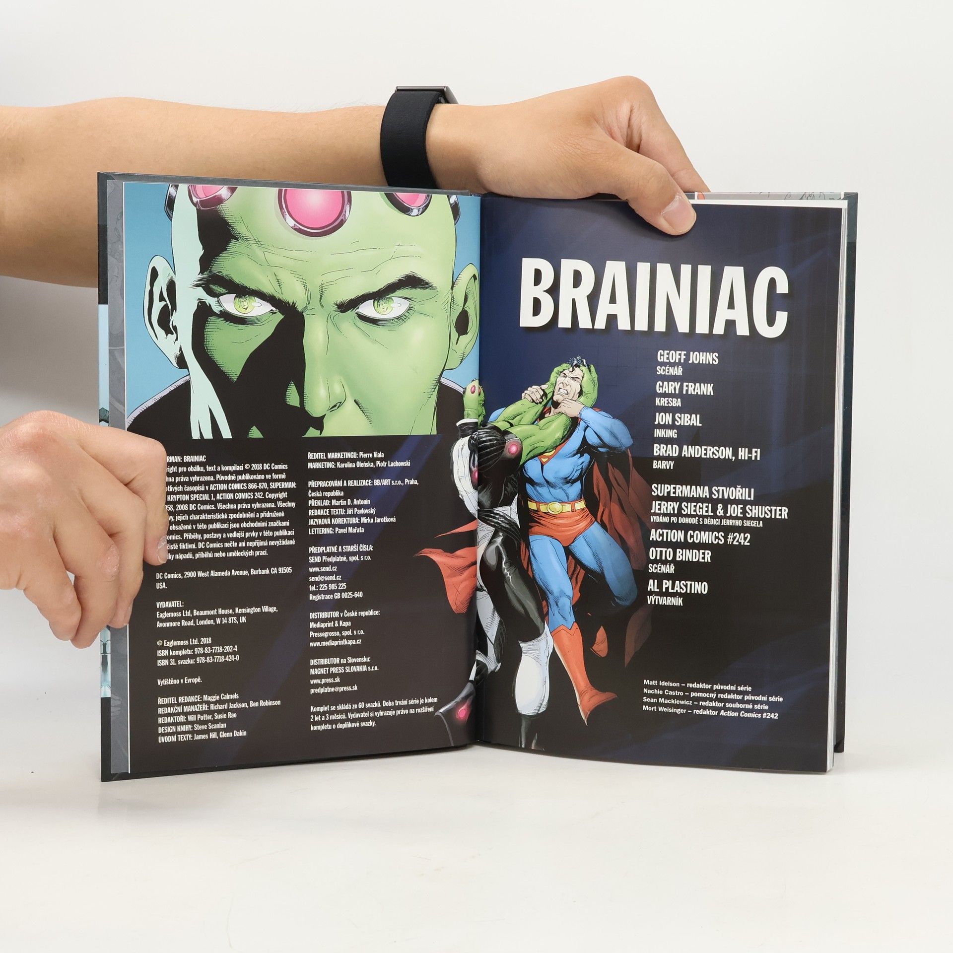 Geoff Johns Superman. Brainiac