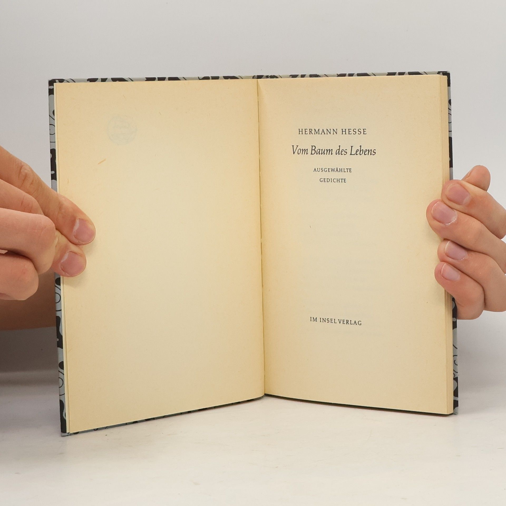 Hermann Hesse Vom Baum des Lebens