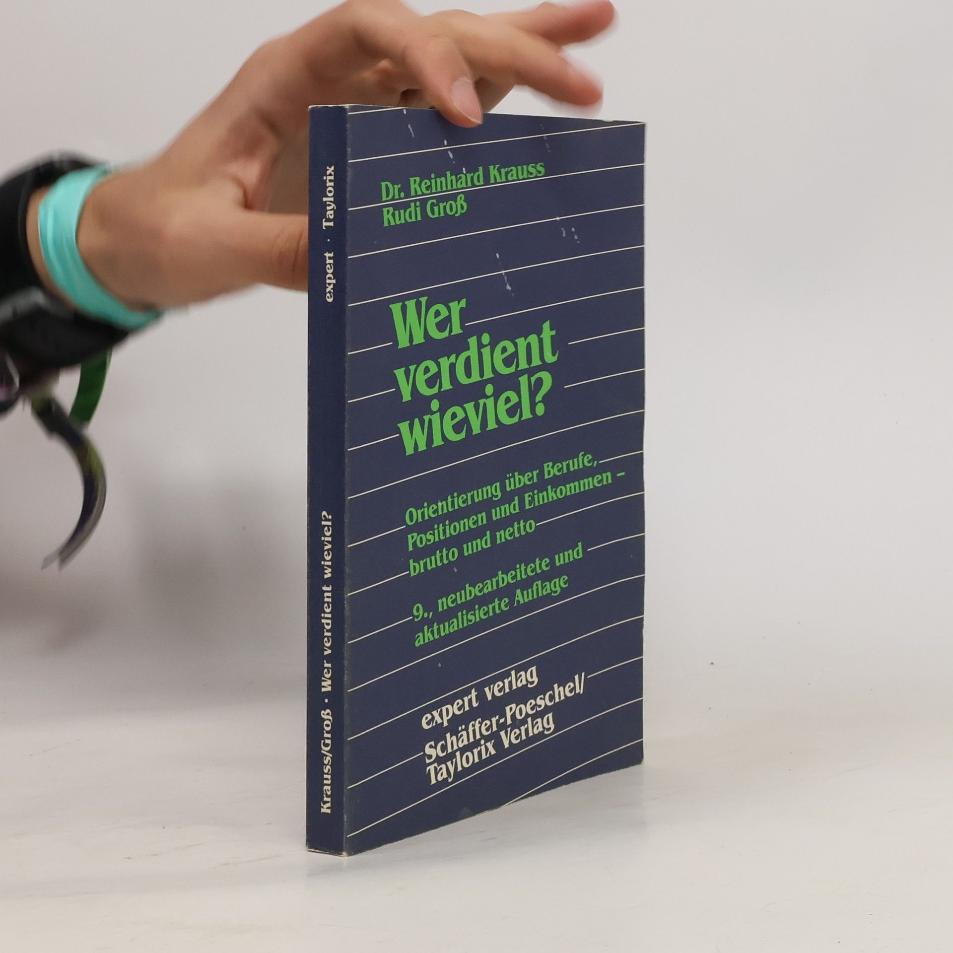 Dr. Reinhard Krauss Expert: Wer verdient wieviel?