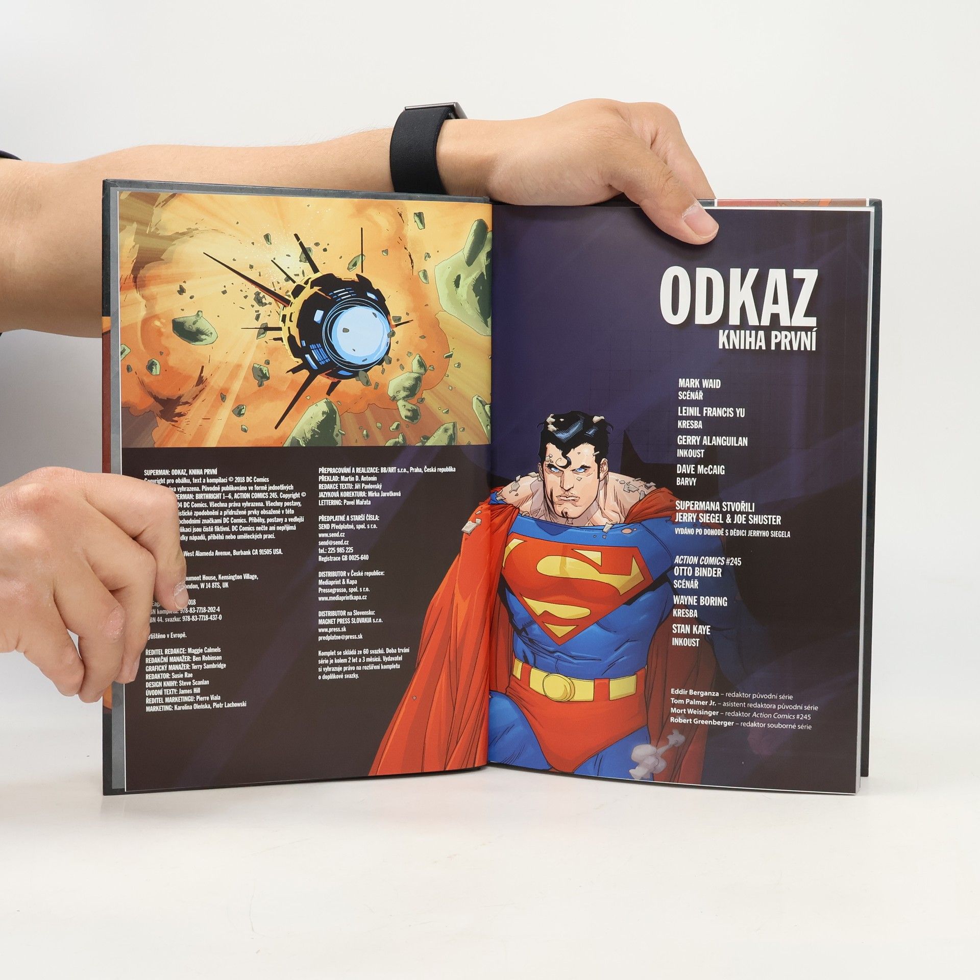 Various authors Superman. Odkaz, kniha první
