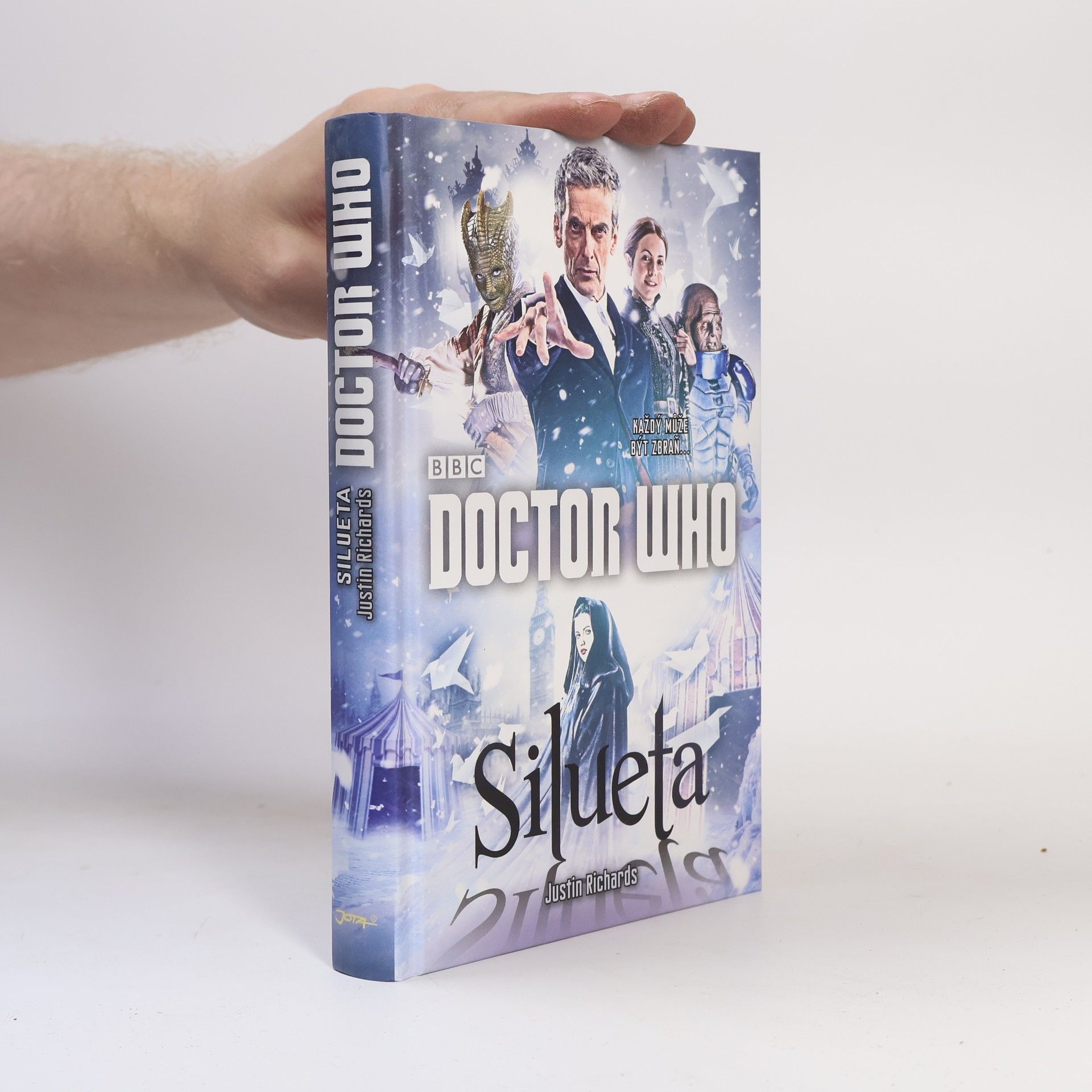 Justin Richards Doctor Who. Silueta