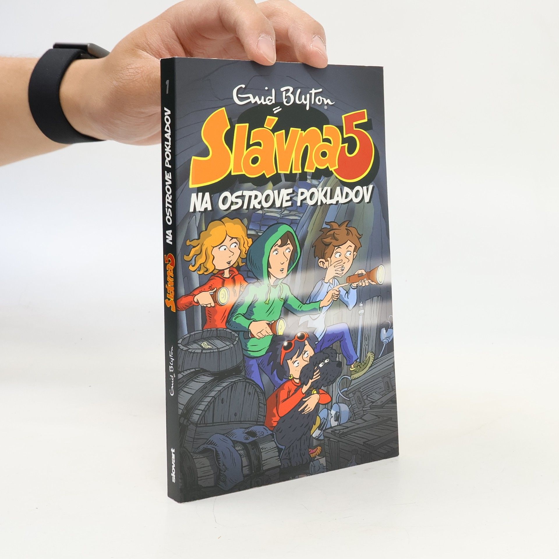Enid Blyton Slávna 5 na ostrove pokladov