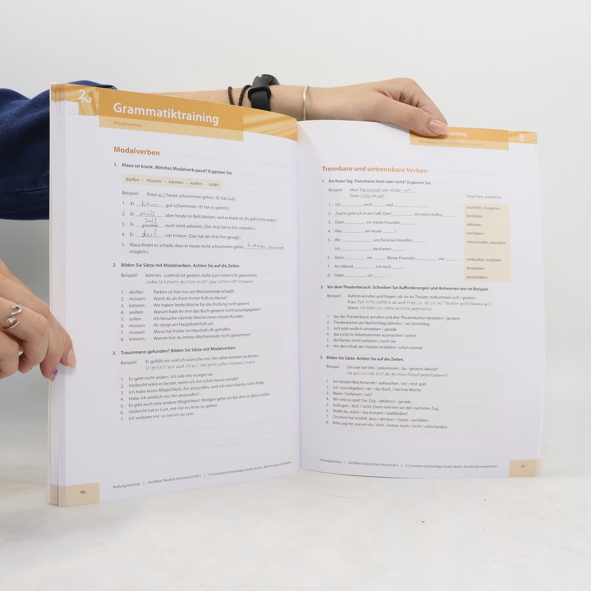 Dieter Maenner Prüfungstraining : Zertifikat Deutsch. [B1]