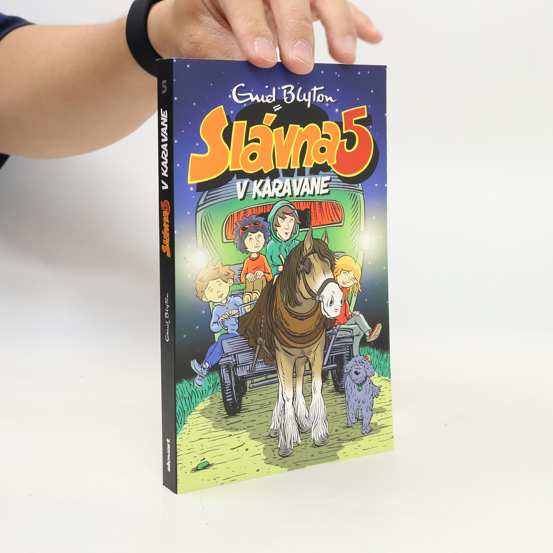 Enid Blyton Slávna 5 v karavane