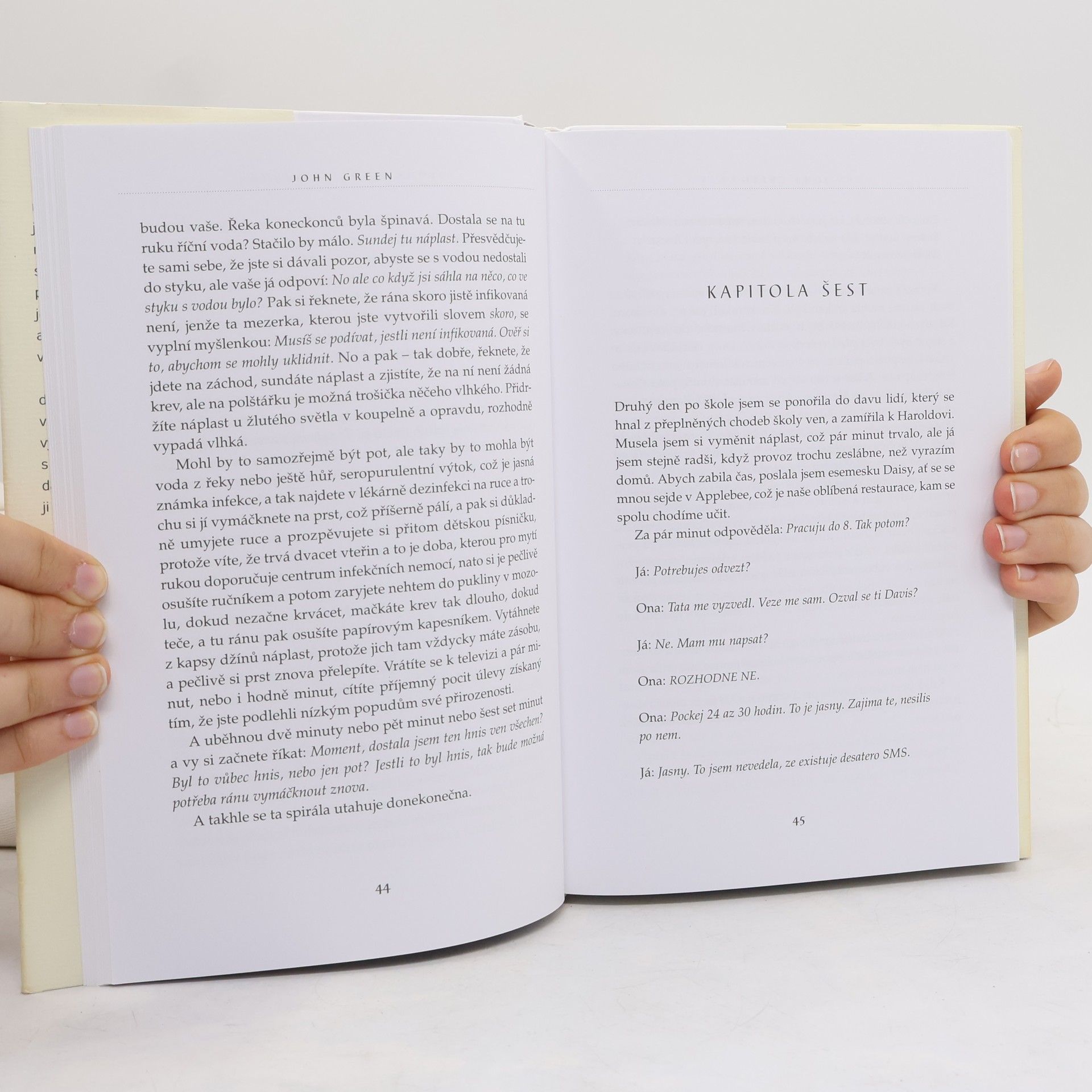 John Green Jedna želva za druhou