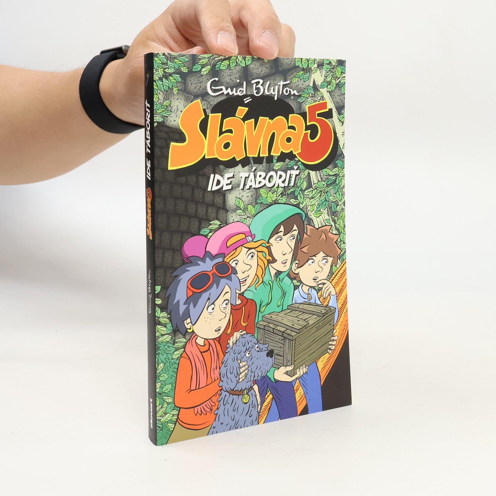 Enid Blyton Slávna päťka ide táboriť