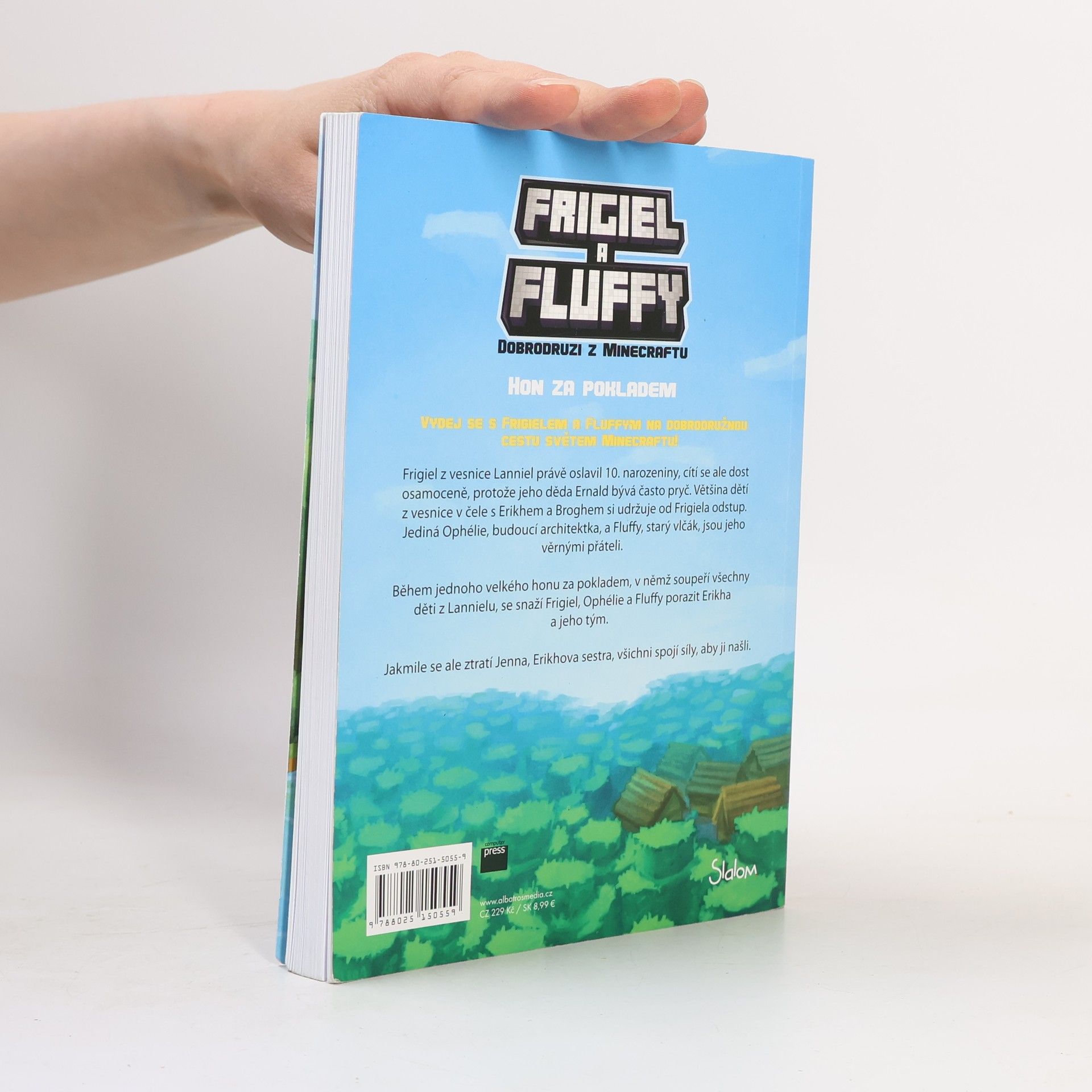 Frigiel Frigiel a Fluffy : dobrodruzi z Minecraftu. 1. díl, Hon za pokladem