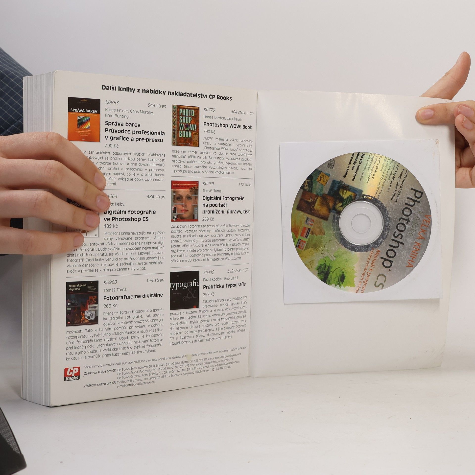 Ben Willmore Velká kniha k Adobe Photoshop CS. Manuál k programu a škola výtvarných technik