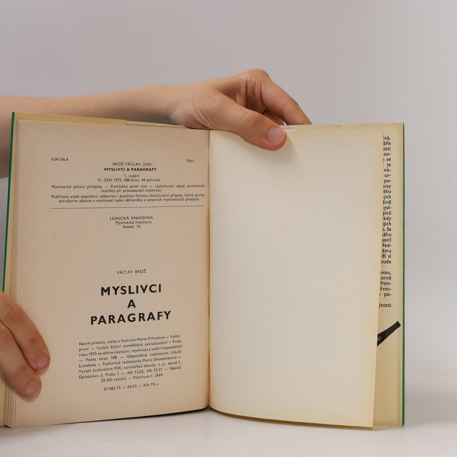 Václav Brož Myslivci a paragrafy