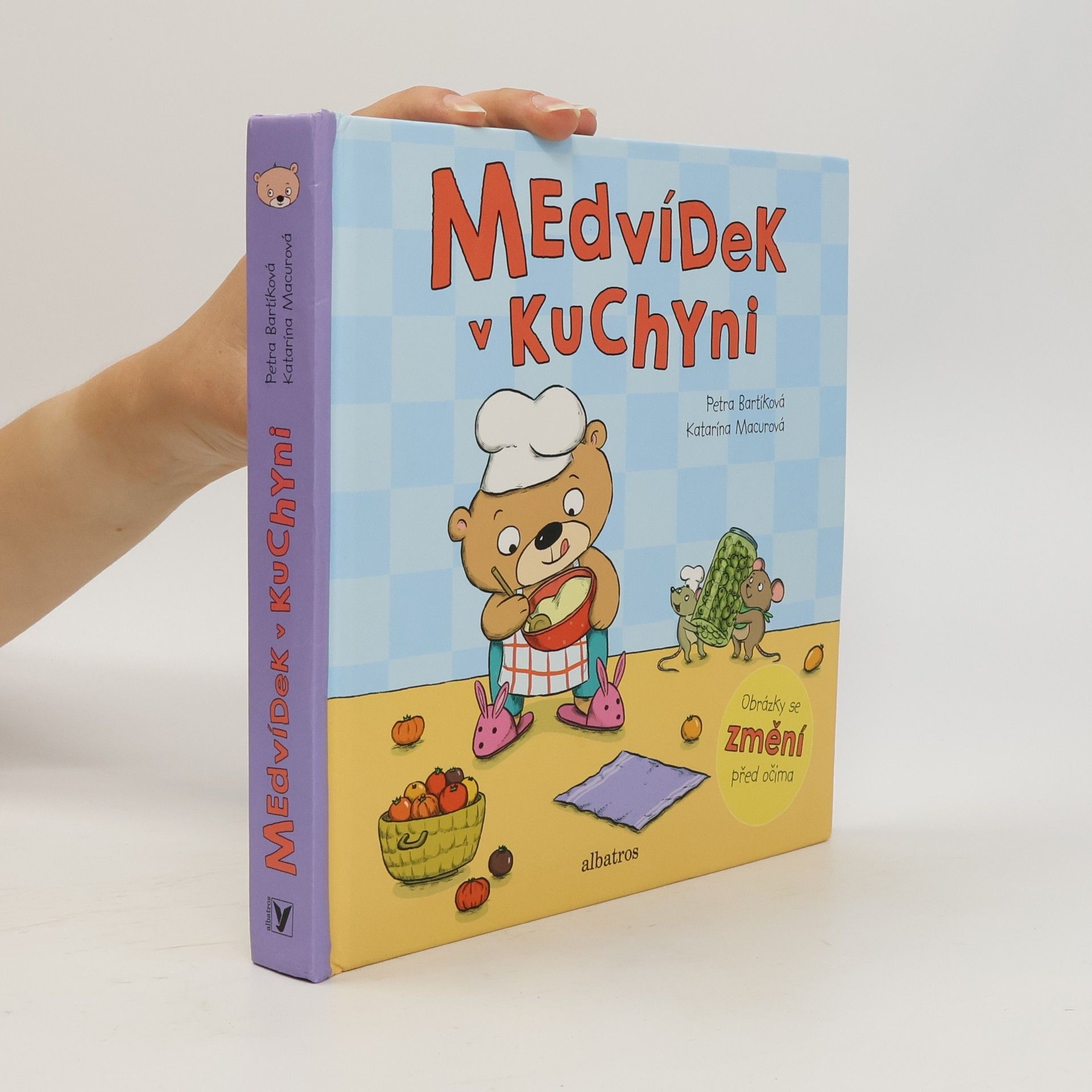 Petra Bartíková Medvídek v kuchyni