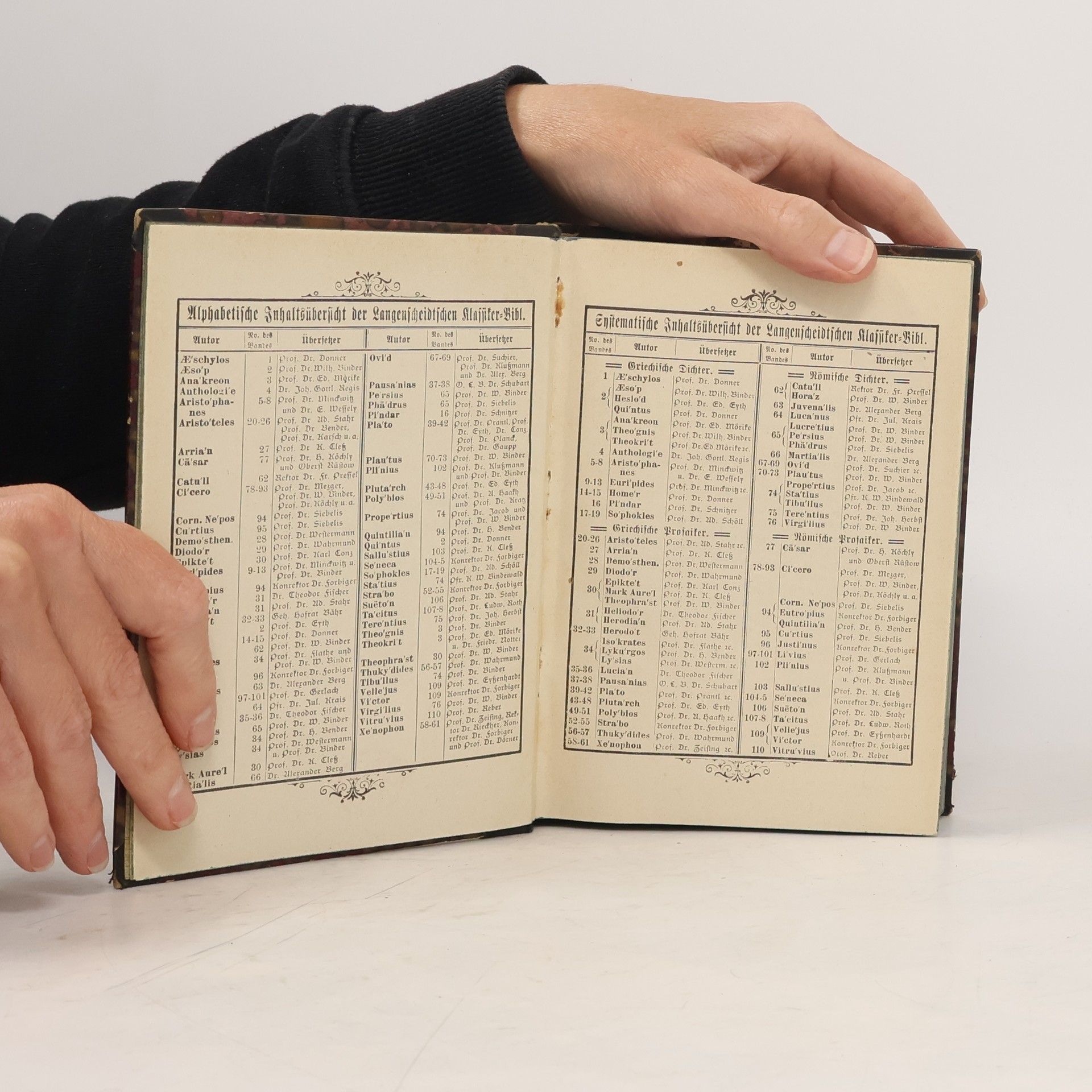 Autorenkollektiv Langenscheidtsche Bibliothek sämtlicher gricchischen und römischen Klassiker 35