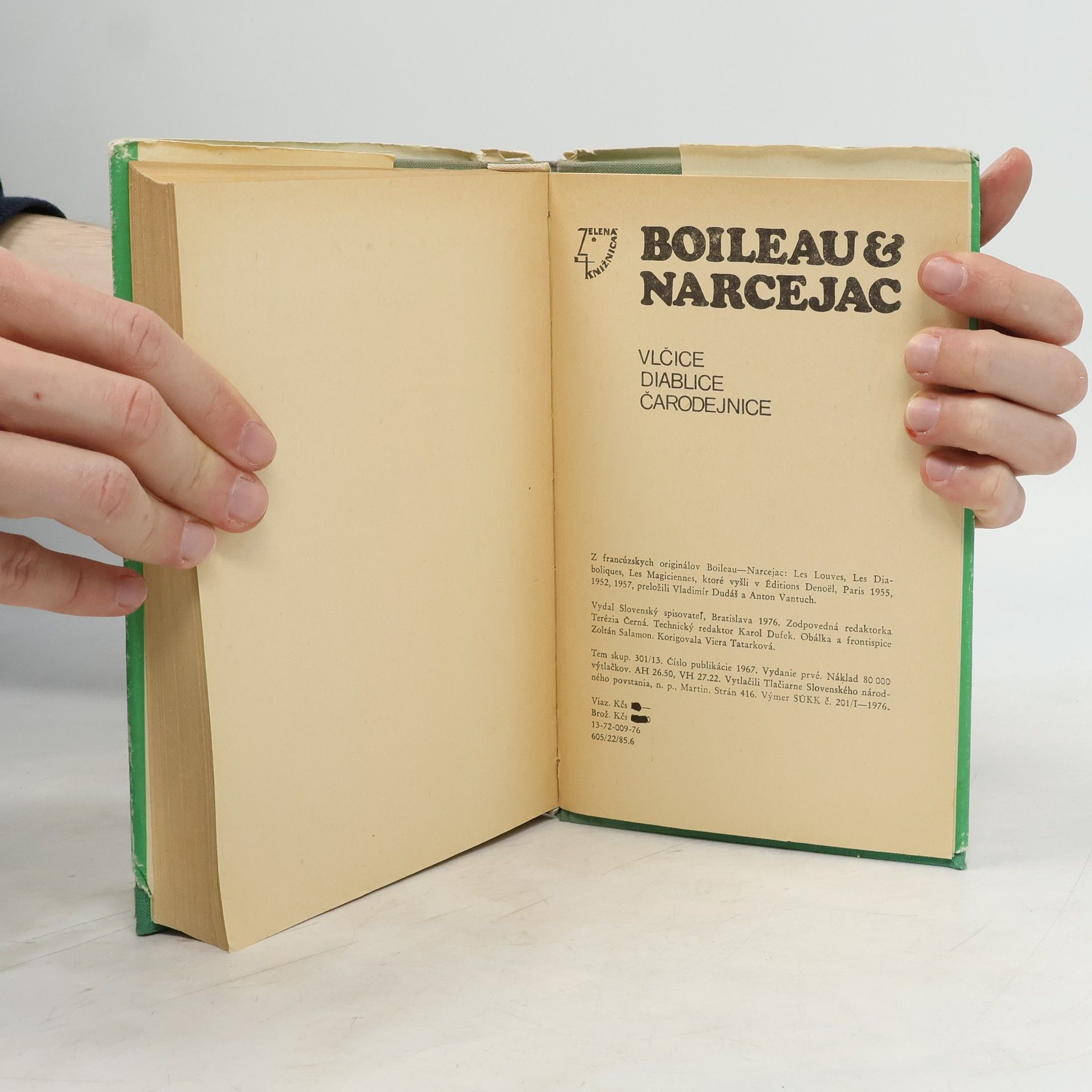 Pierre Boileau Vlčice. Diablice. Čarodejnice