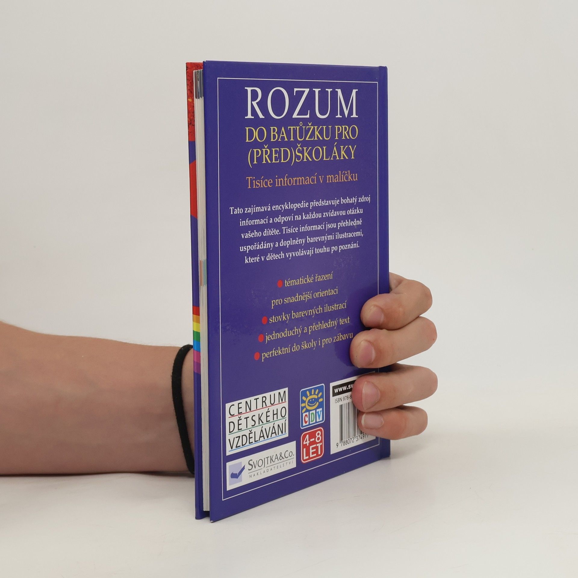Autorenkollektiv Rozum do batůžku pro (před)školáky: Tisíce informací v malíčku pro děti od čtyř let