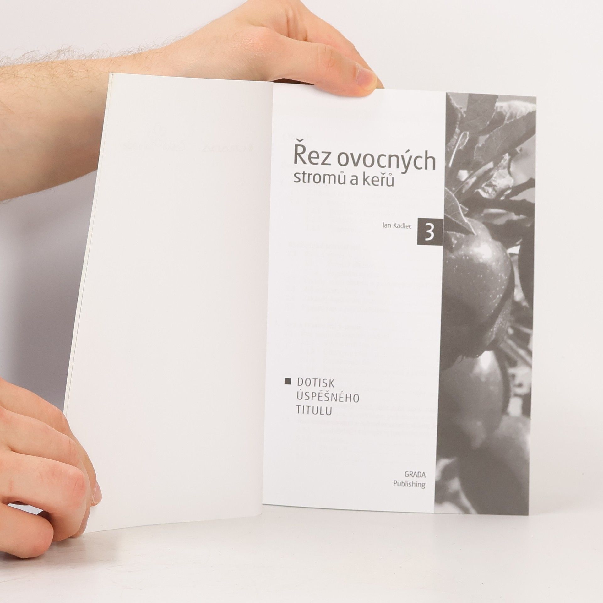 Jan Kadlec Řez ovocných stromů a keřů