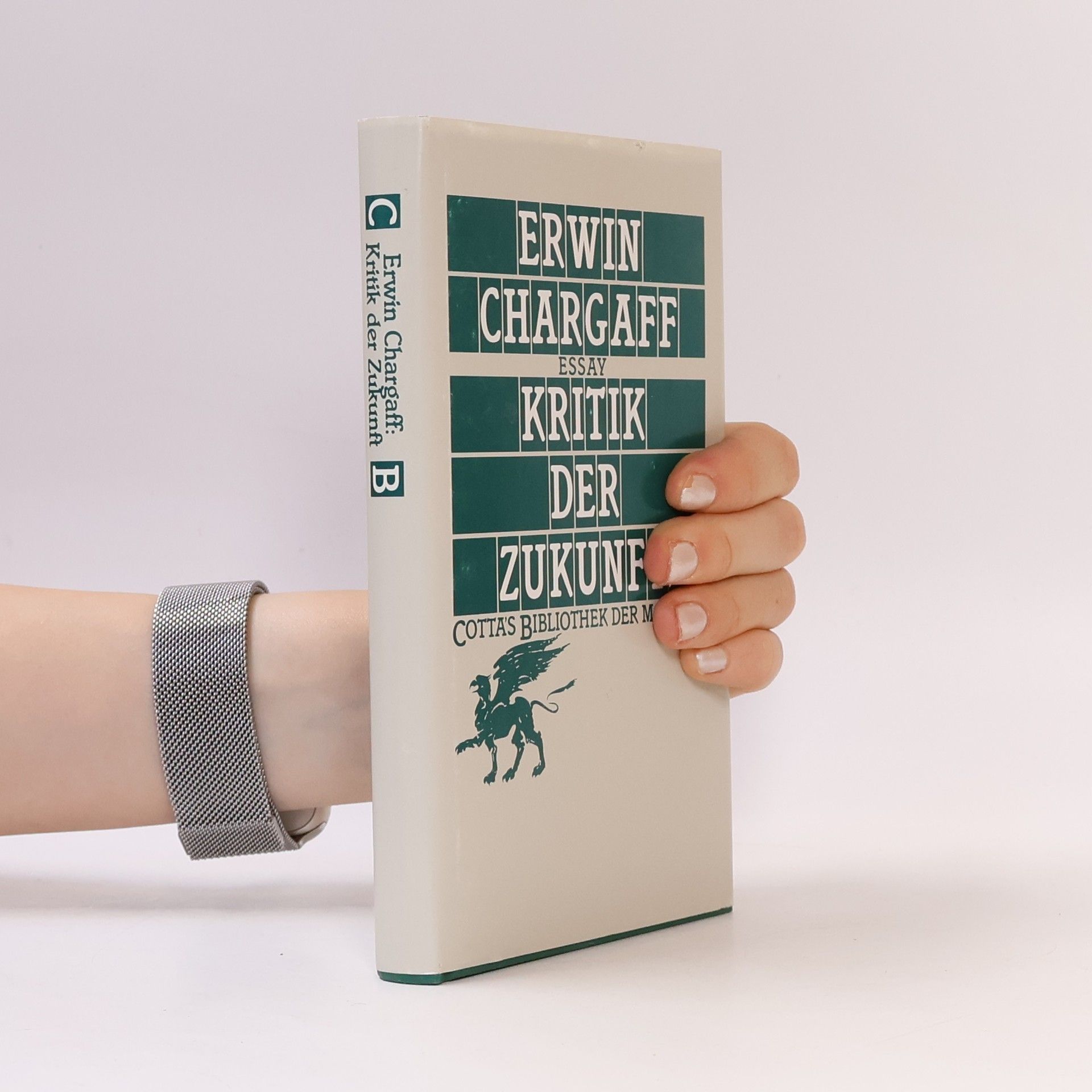 Erwin Chargaff Kritik der Zukunft