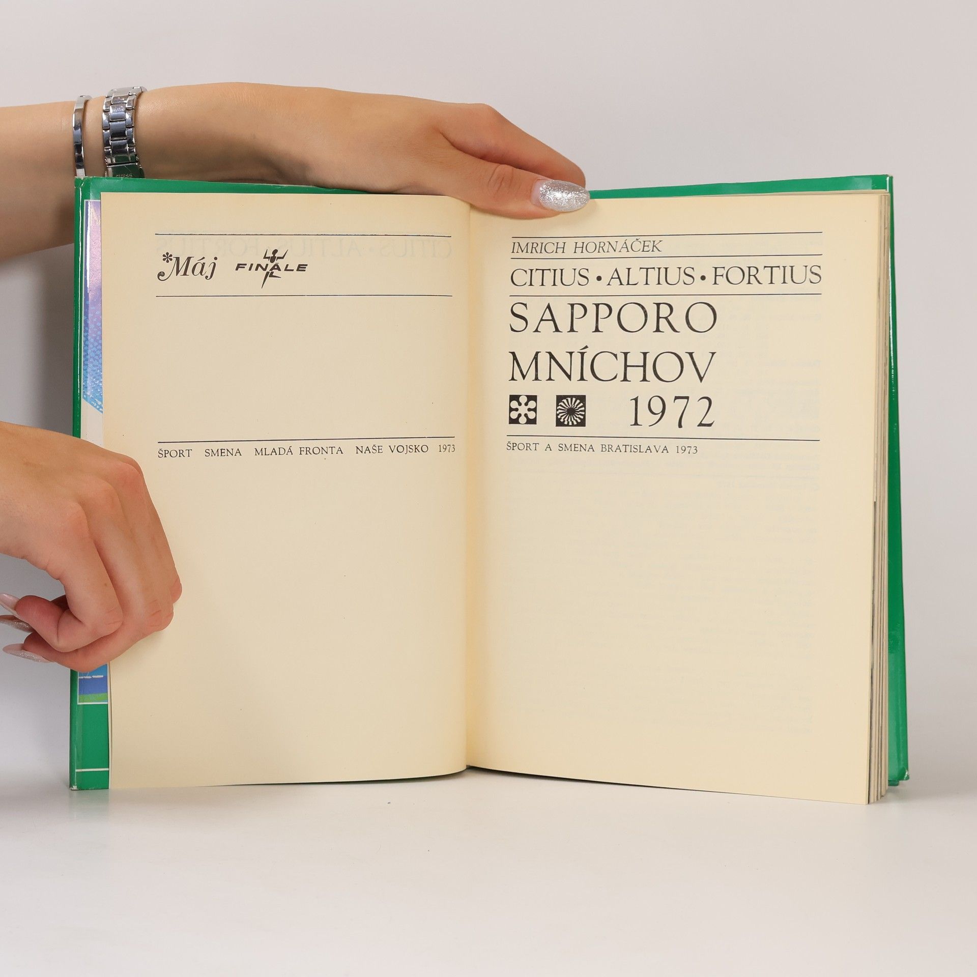 Imrich Hornáček Sapporo. Mníchov 1972