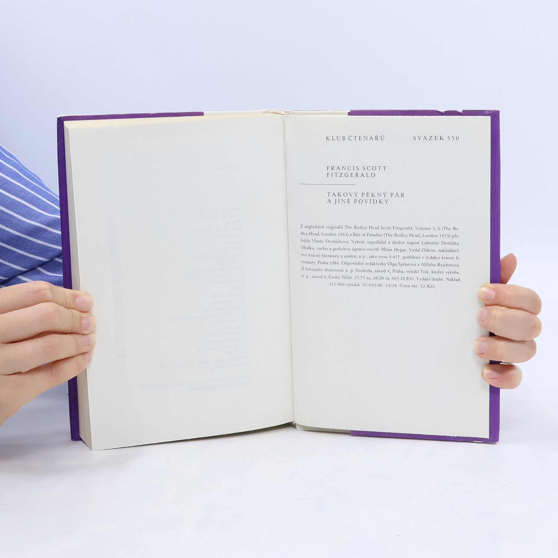 F. Scott Fitzgerald Takový pěkný pár a jiné povídky