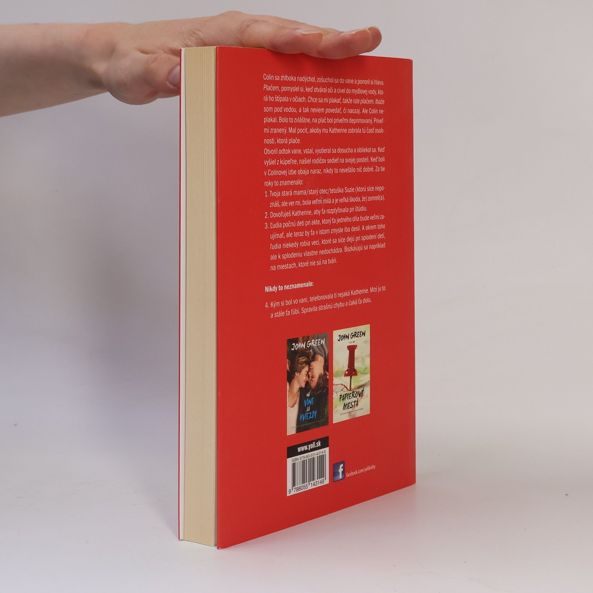 John Green Poučka o podstate predvídateľnosti Katherín