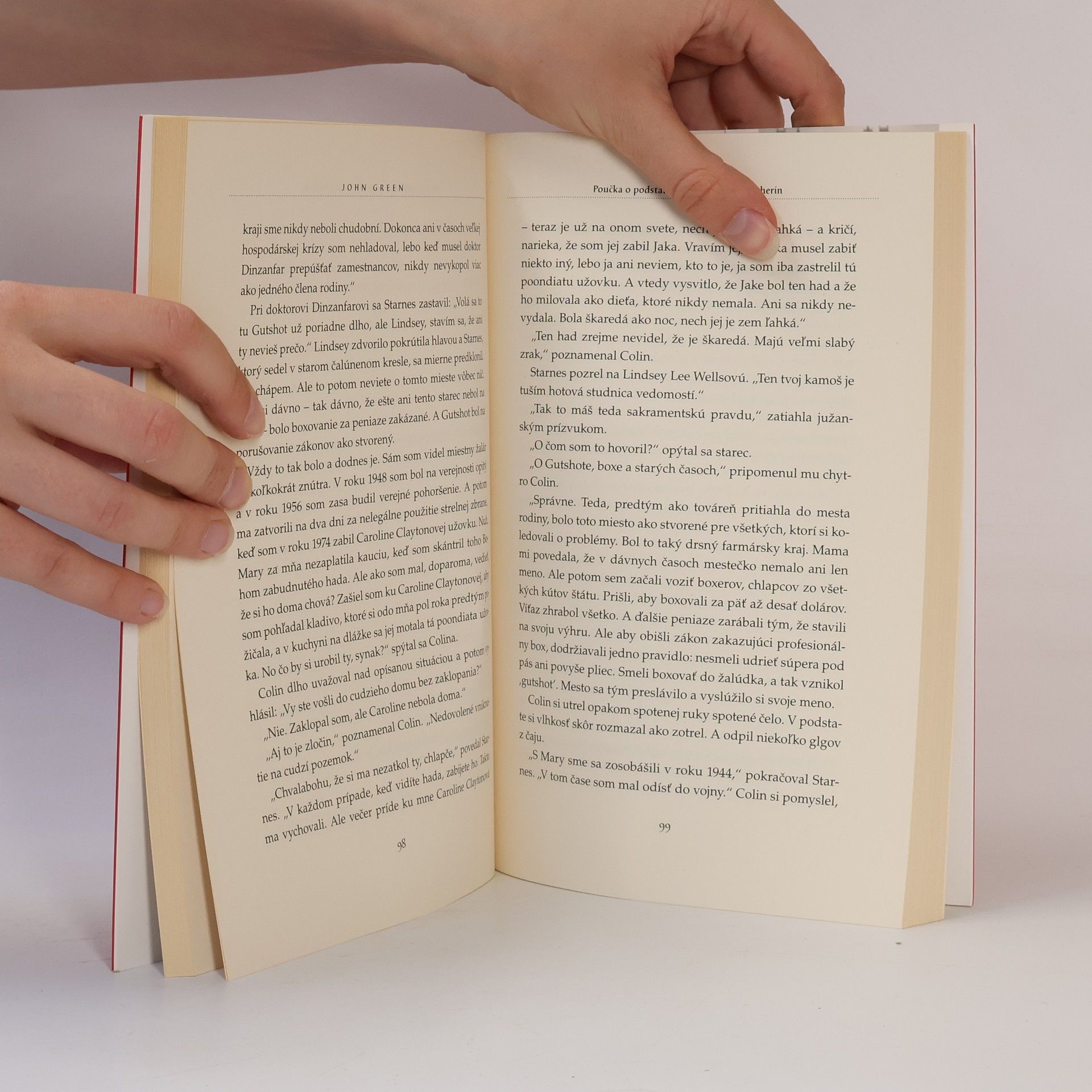 John Green Poučka o podstate predvídateľnosti Katherín