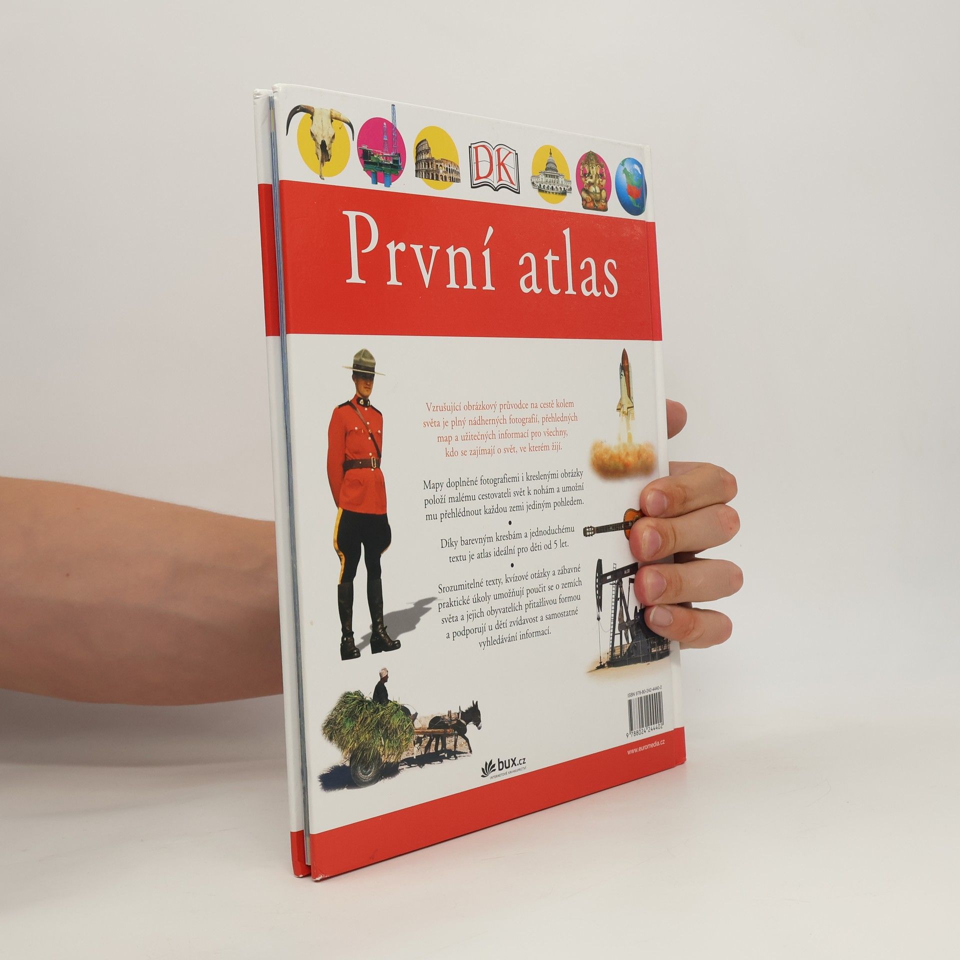 Kateřina Danielová První atlas. Příručka pro nejmenší čtenáře a spisovatele
