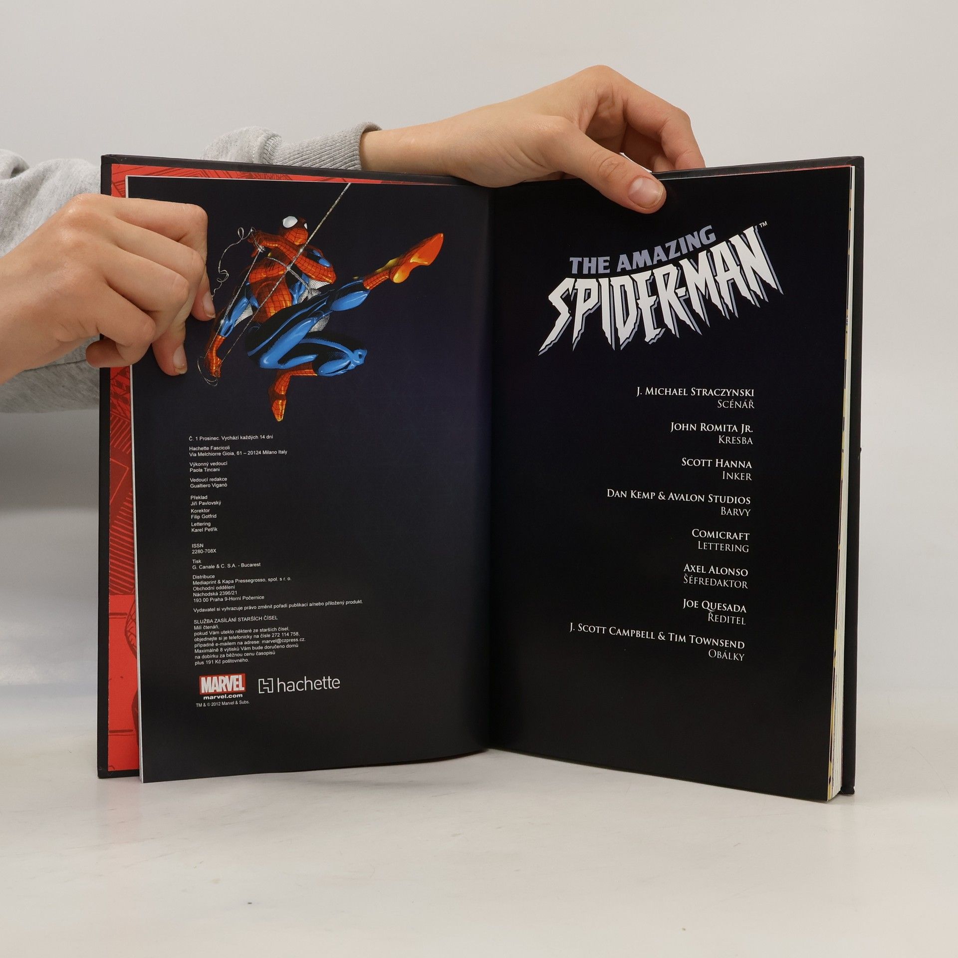 J. Michael Straczynski Ultimátní komiksový komplet 21. Amazing Spiderman. Návrat