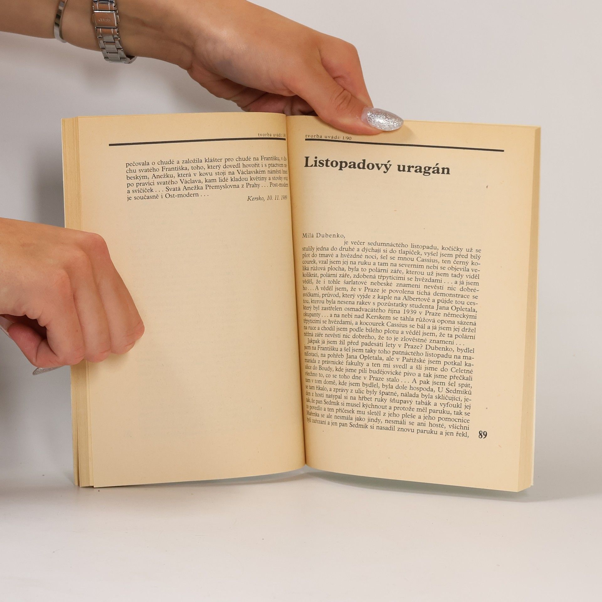 Bohumil Hrabal Listopadový uragán