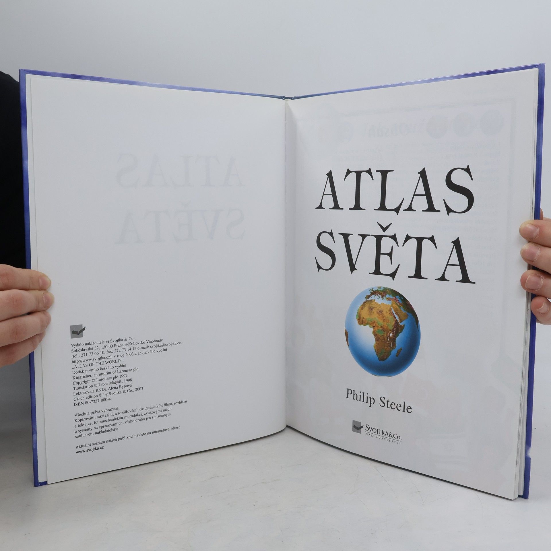 Philip Steele Atlas světa
