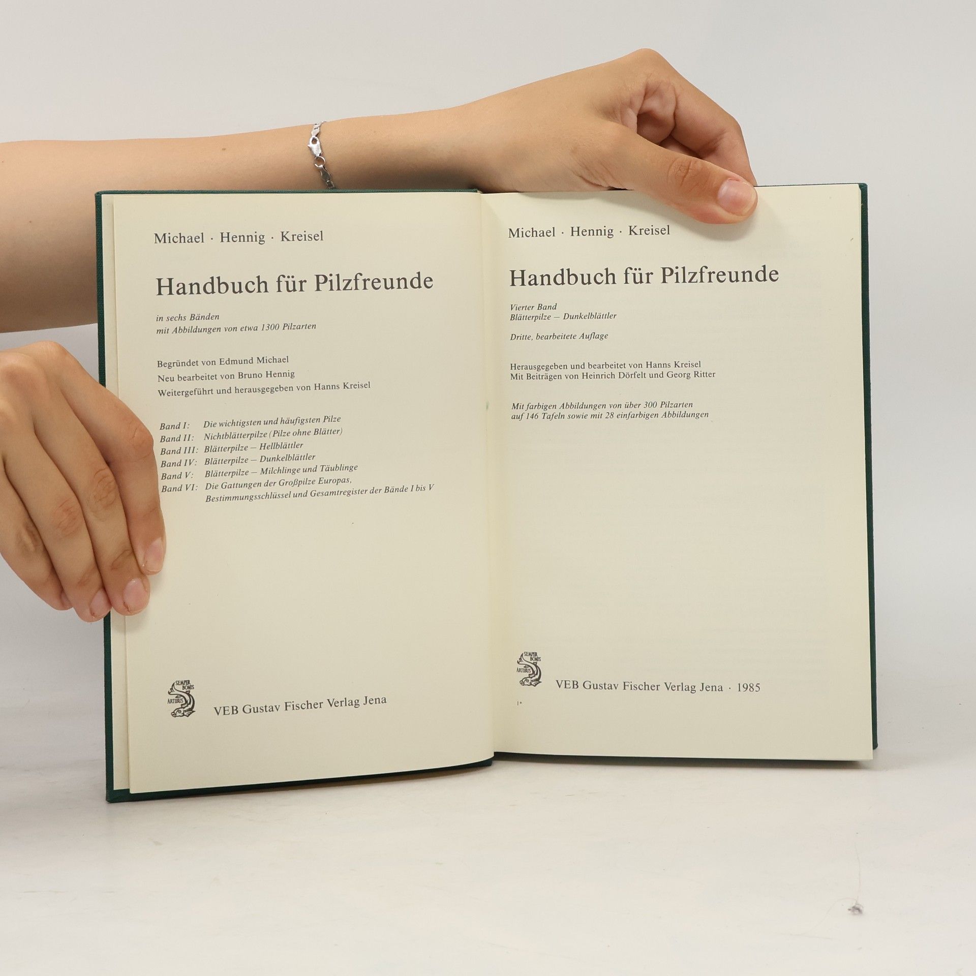 Hanns Kreisel Handbuch für Pilzfreunde 4