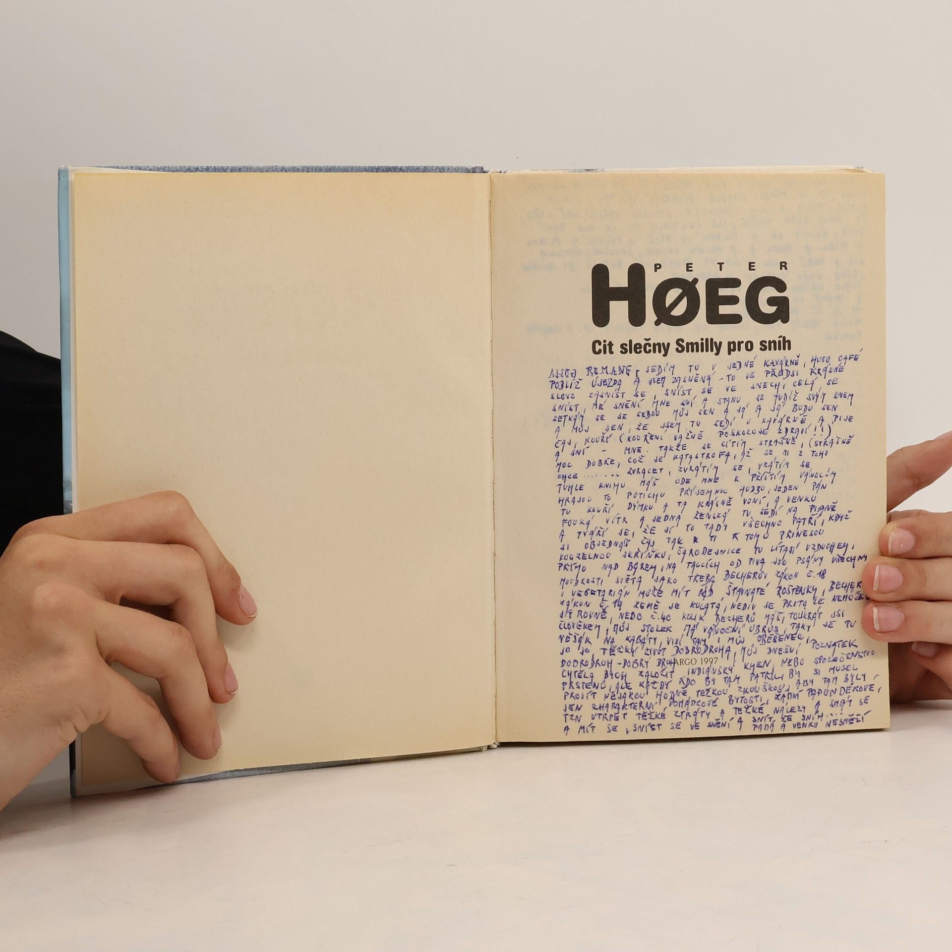 Peter Høeg Cit slečny Smilly pro sníh