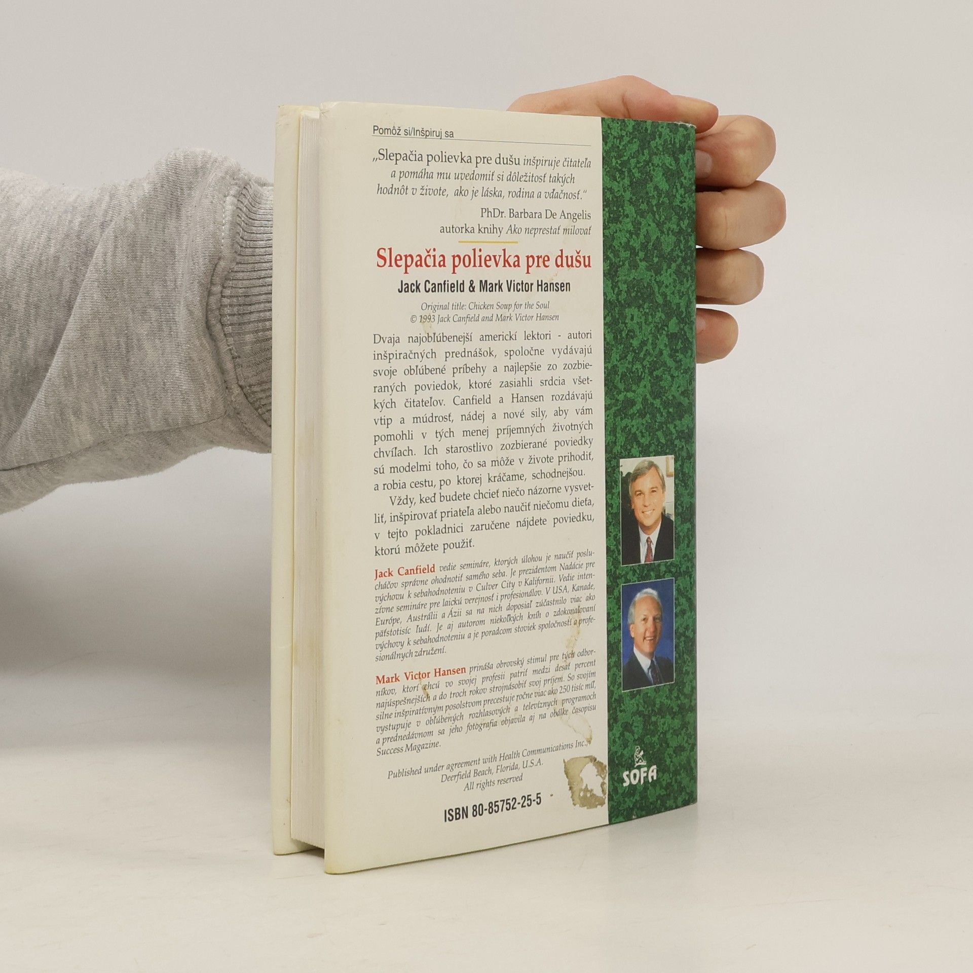 Jack Canfield Slepačia polievka pre Dušu