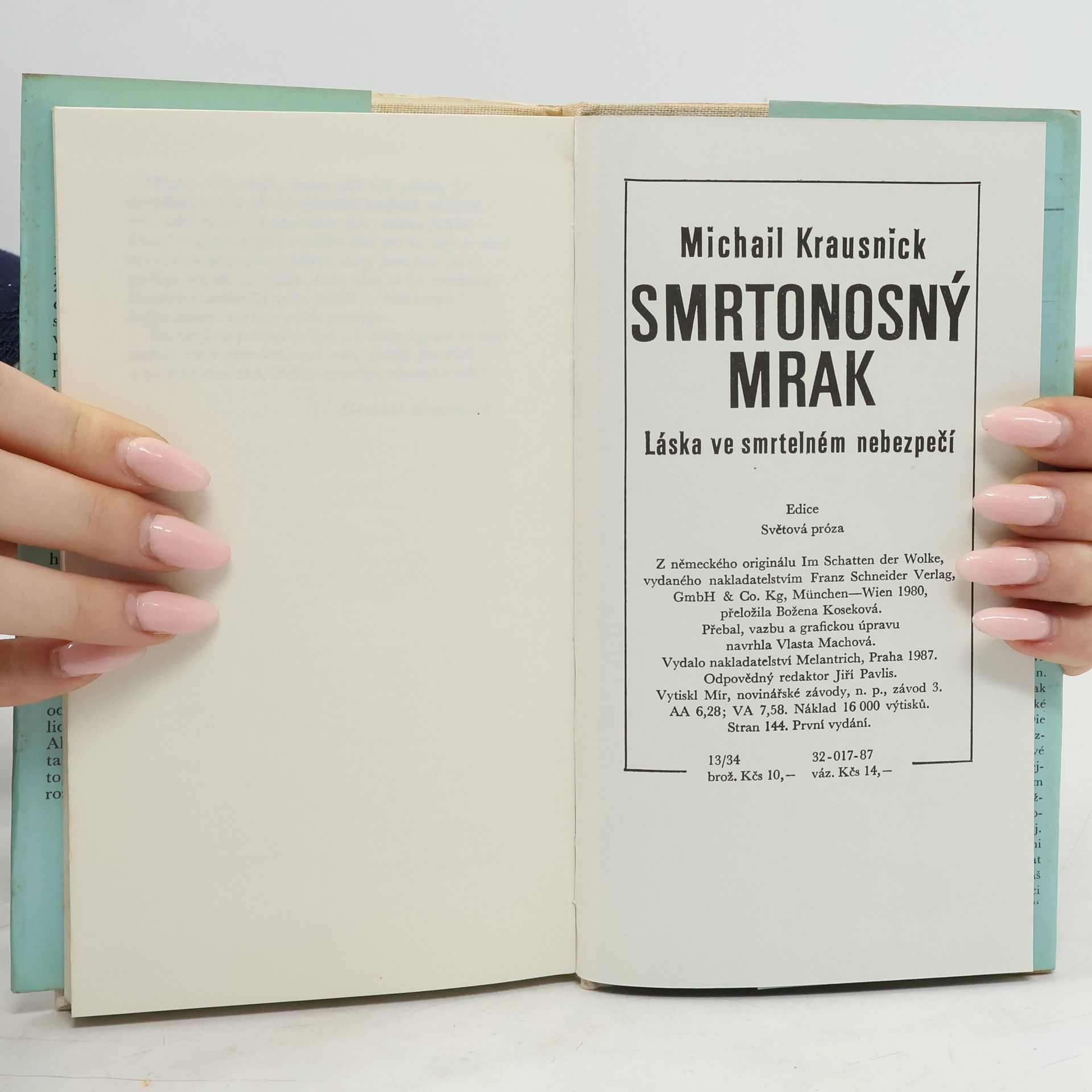 Michail Krausnick Smrtonosný mrak