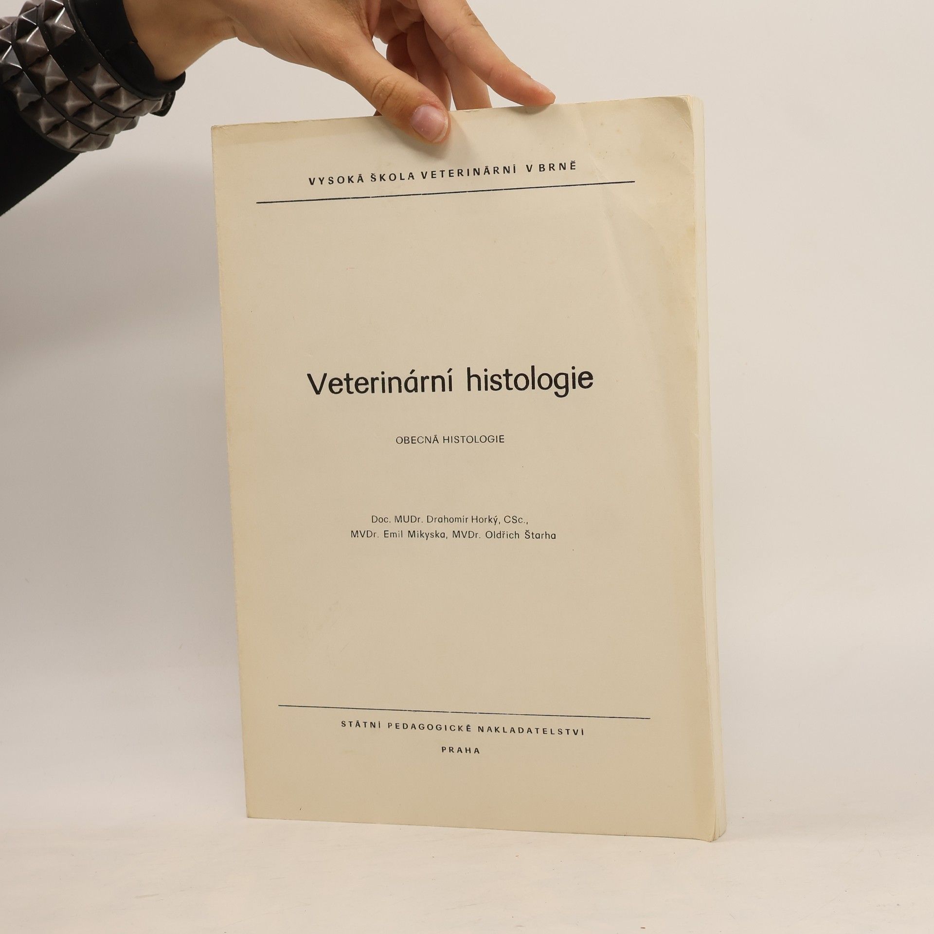 Drahomír Horký Veterinární histologie