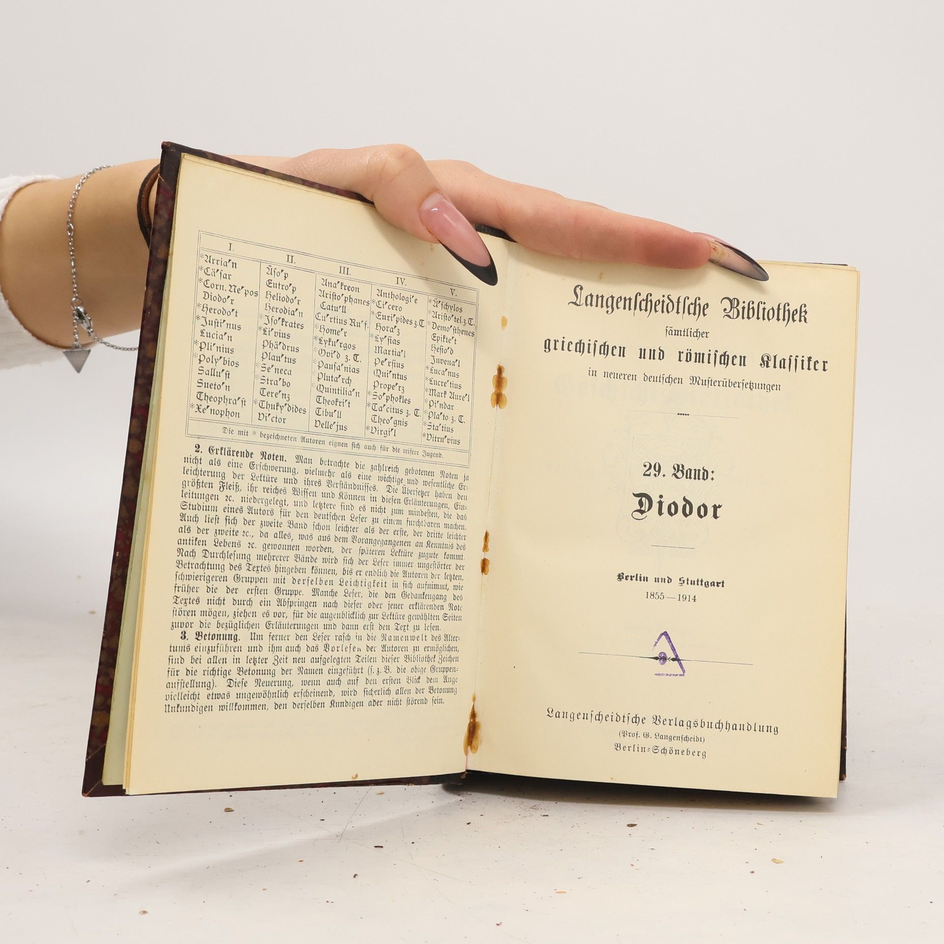 Various authors Diodor