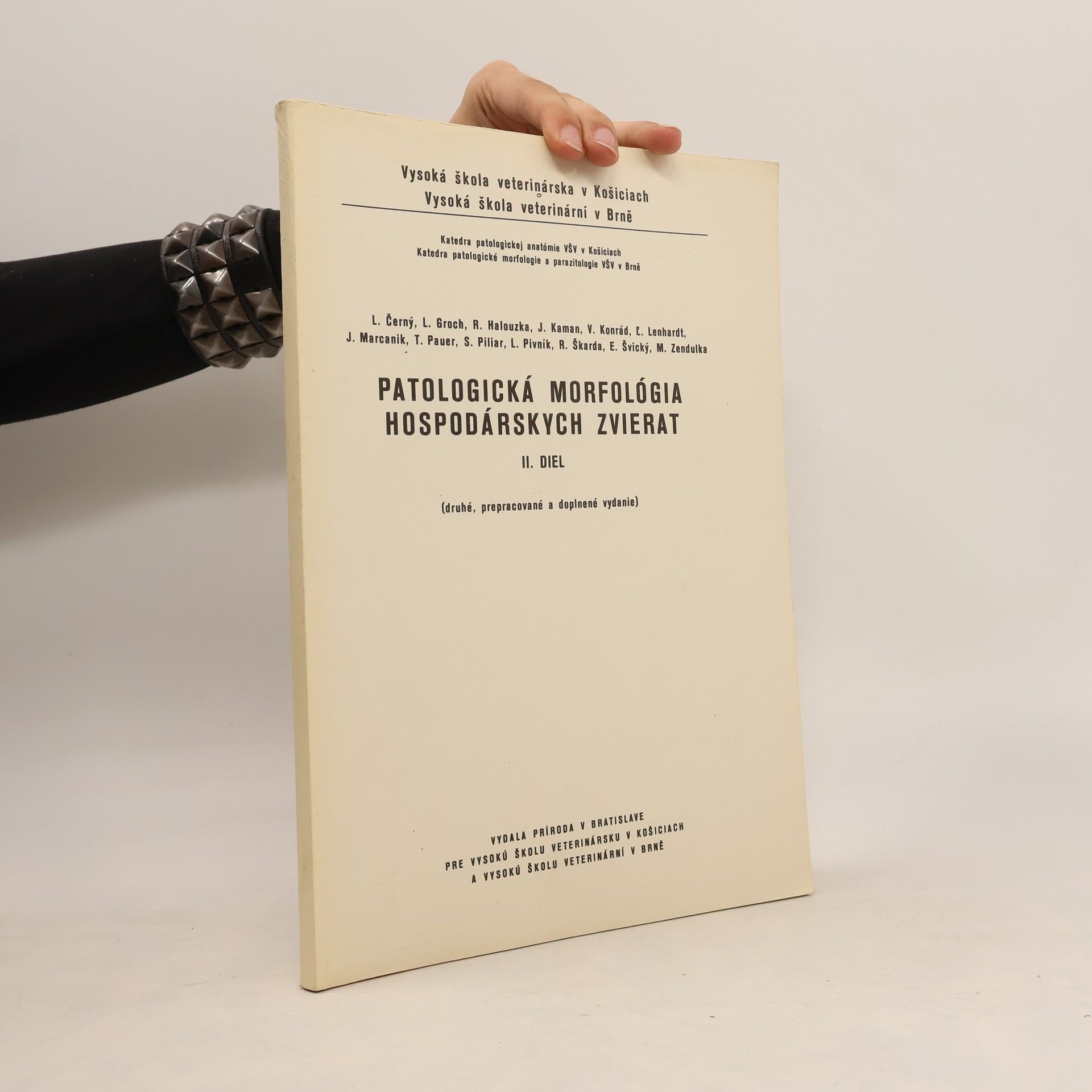 Autores varios Patologická morfológia hospodárskych zvierat. I. diel