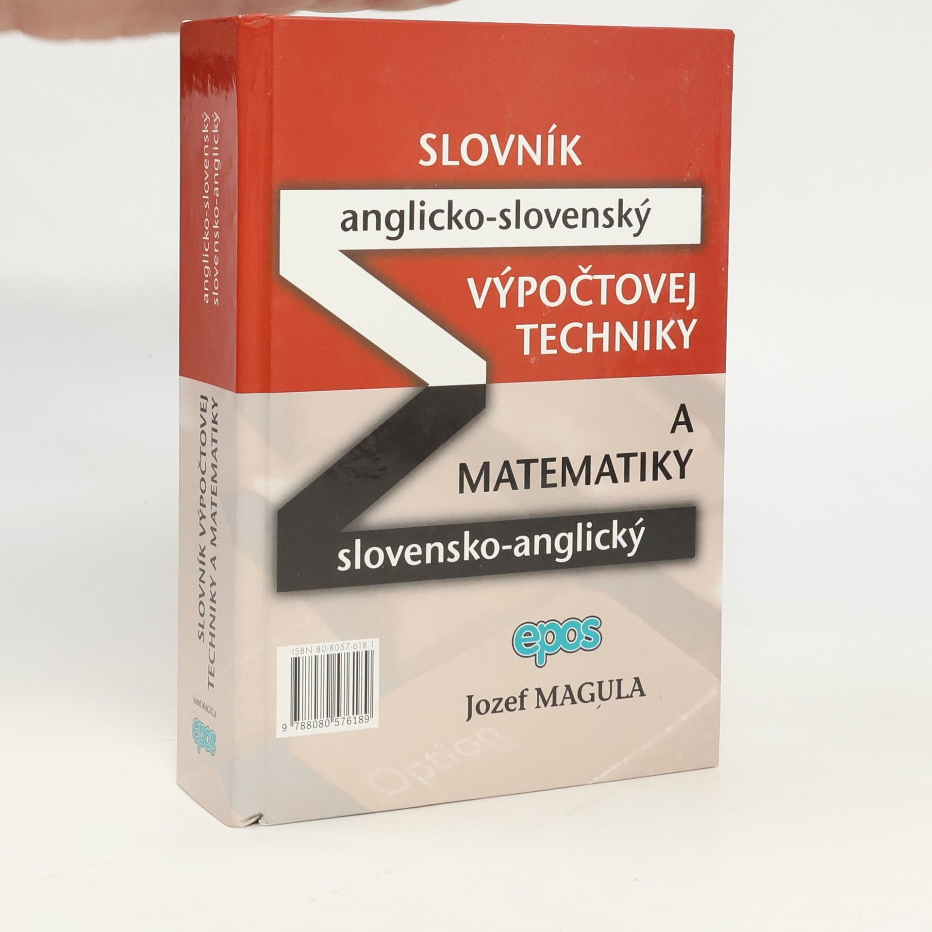 Jozef Magula Anglicko-slovenský a slovensko-anglický slovník výpočtovej techniky a matematiky