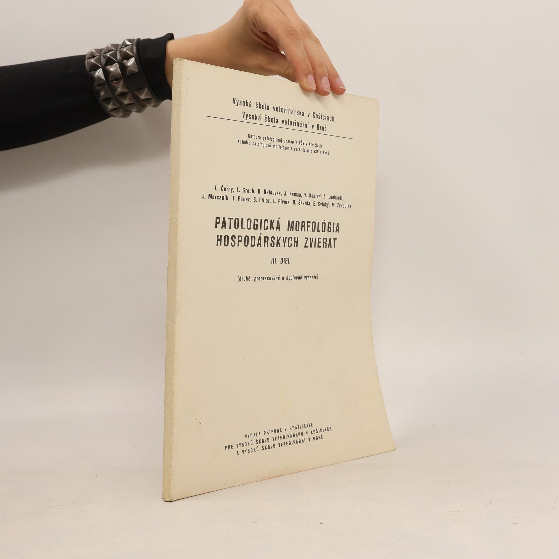 Autores varios Patologická morfológia hospodárskych zvierat. III. diel