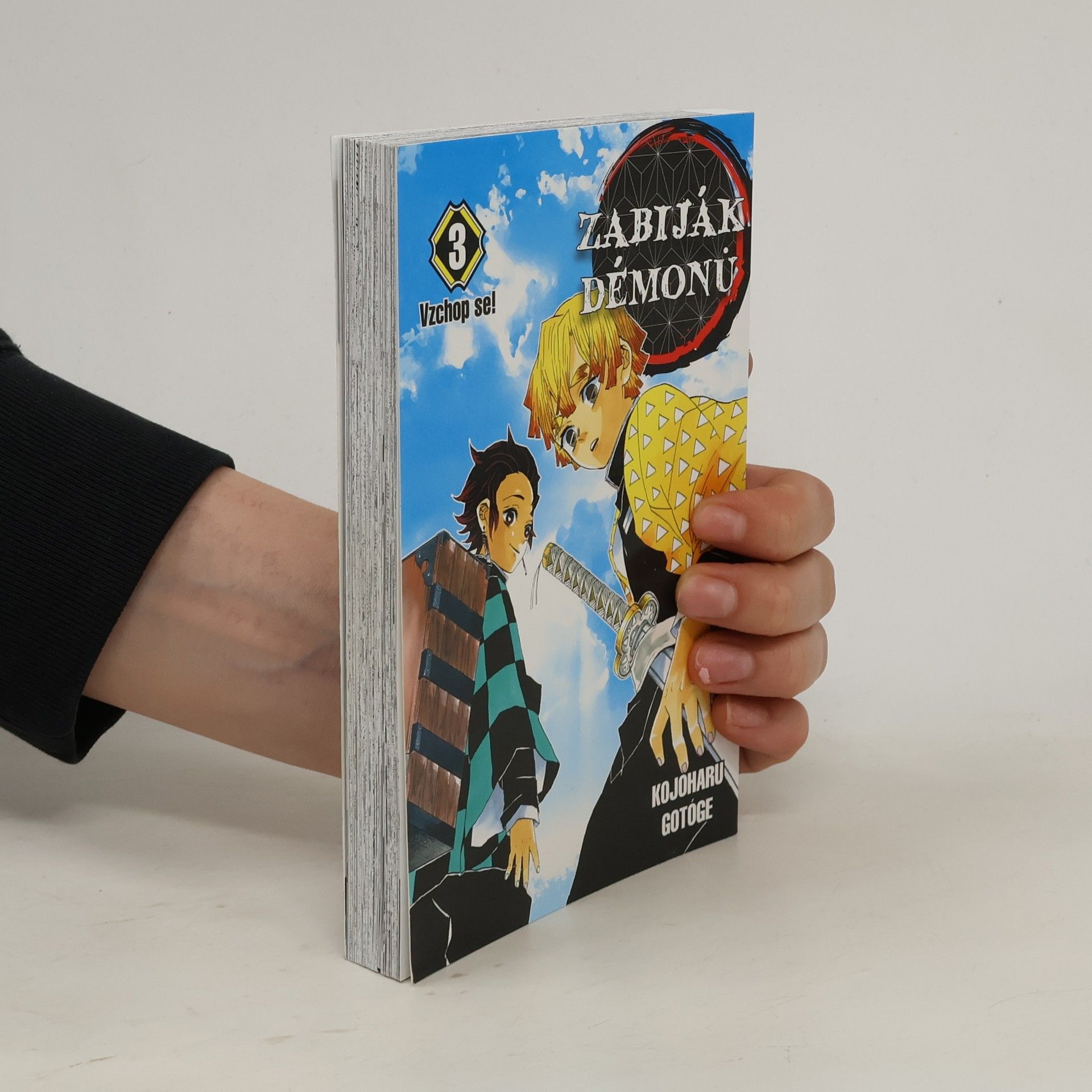Koyoharu Gotōge Zabiják démonů. 3 díl vzchop se!
