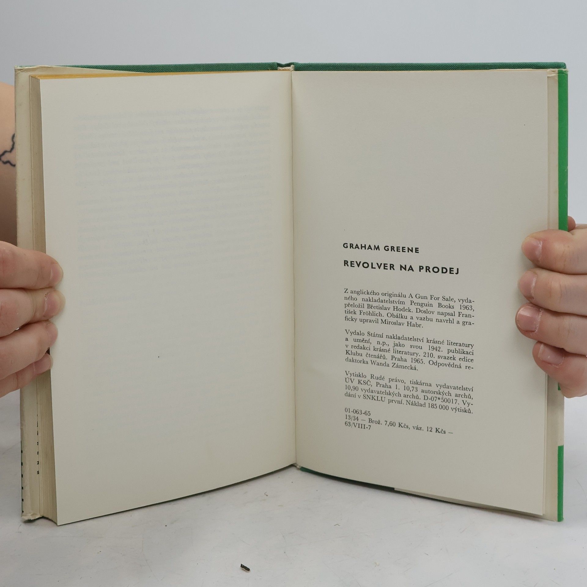 Graham Greene Revolver na prodej